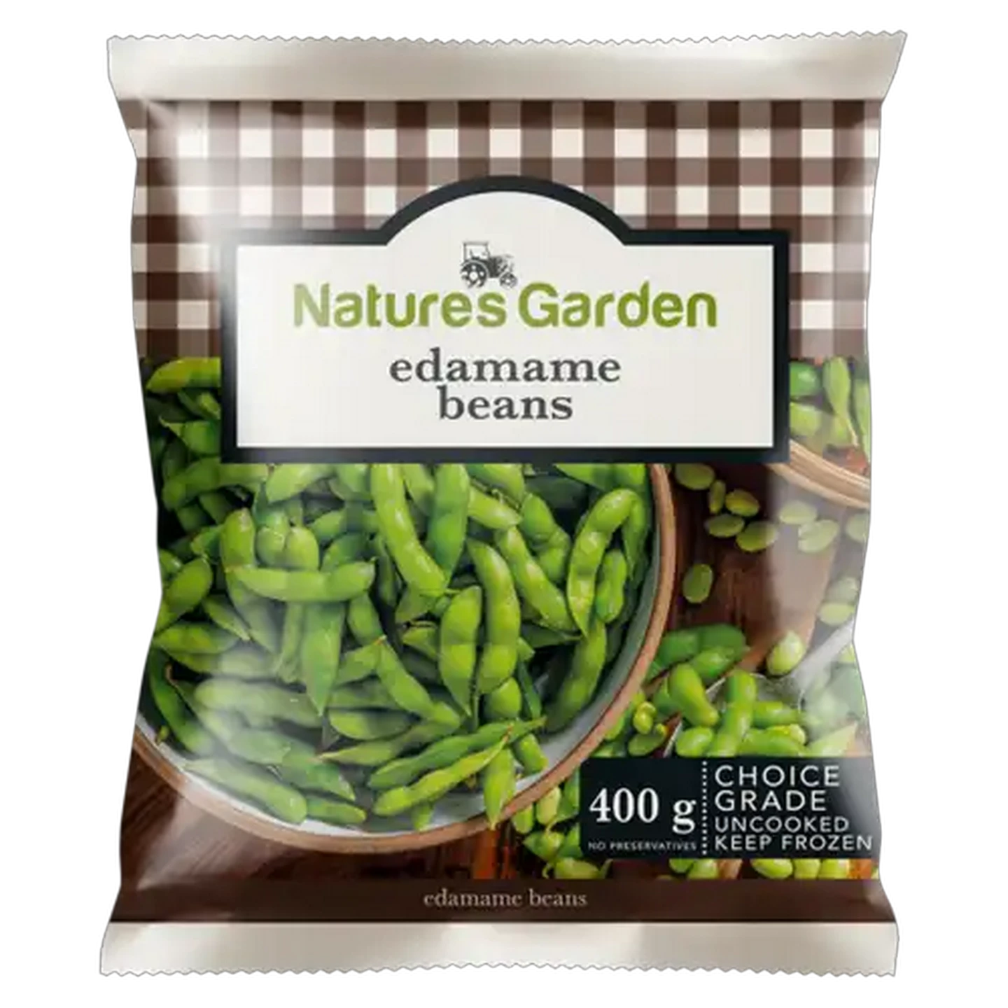 Image of Nature's Garden Frozen Edamame Beans 400g