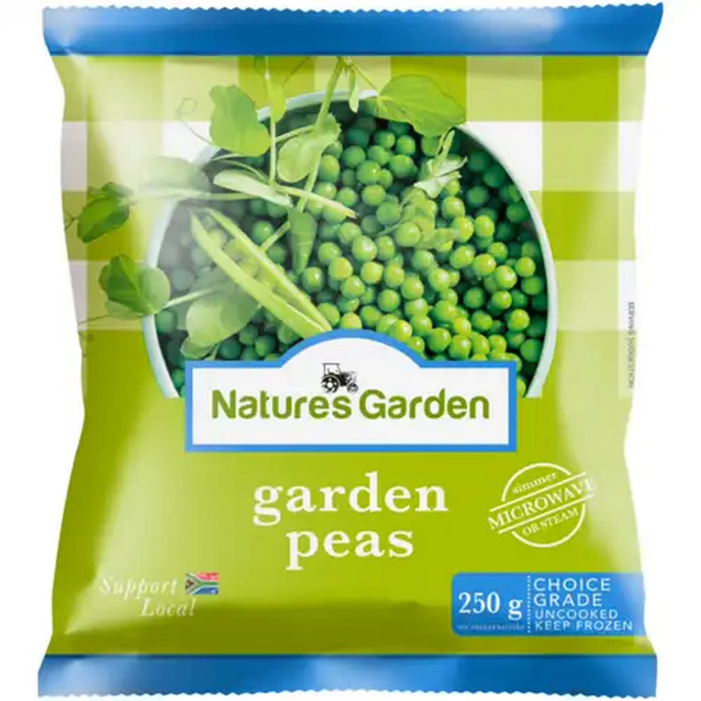 Image of Nature's Garden Frozen Garden Peas 250g