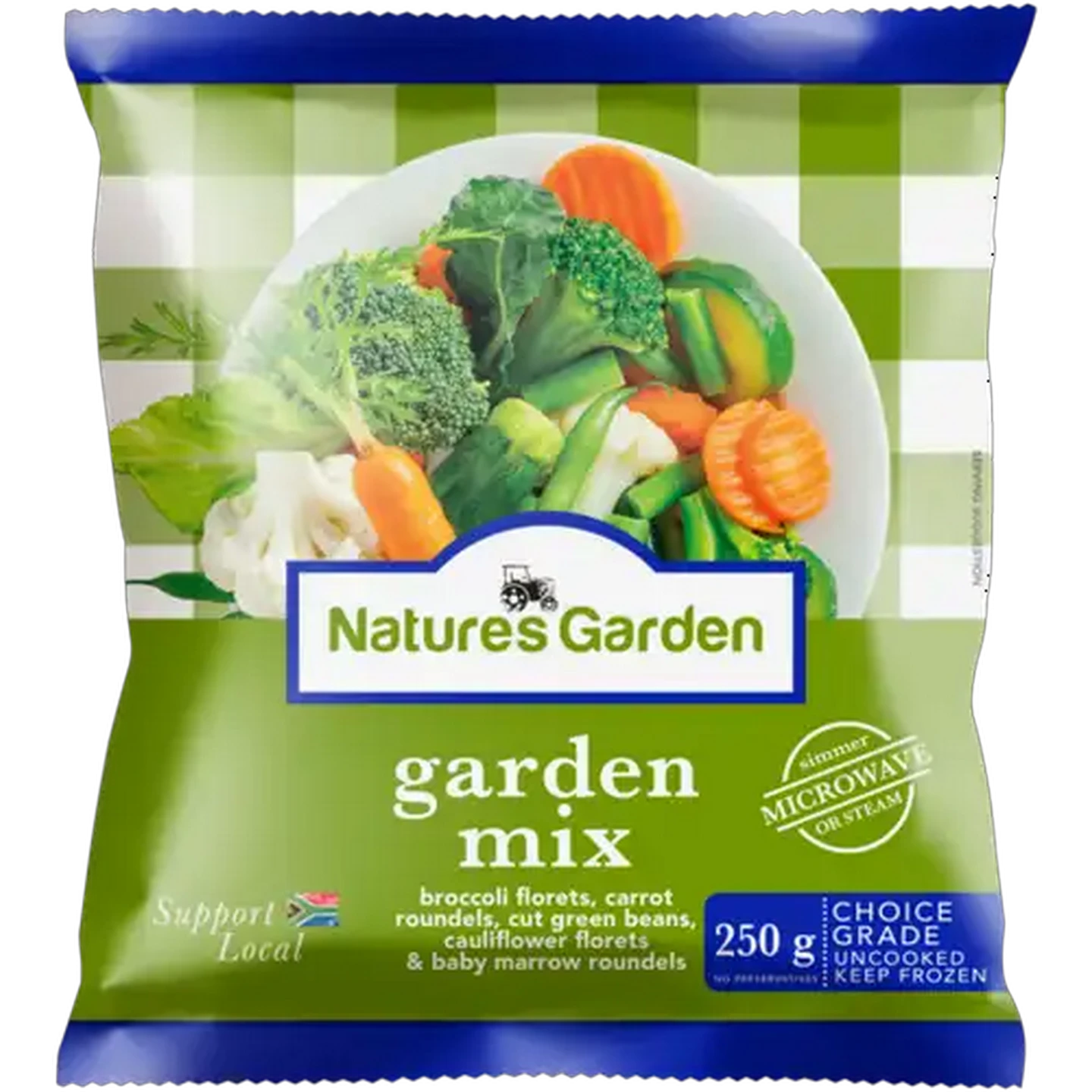 Image of Nature's Garden Frozen Garden Vegetables Mix 250g