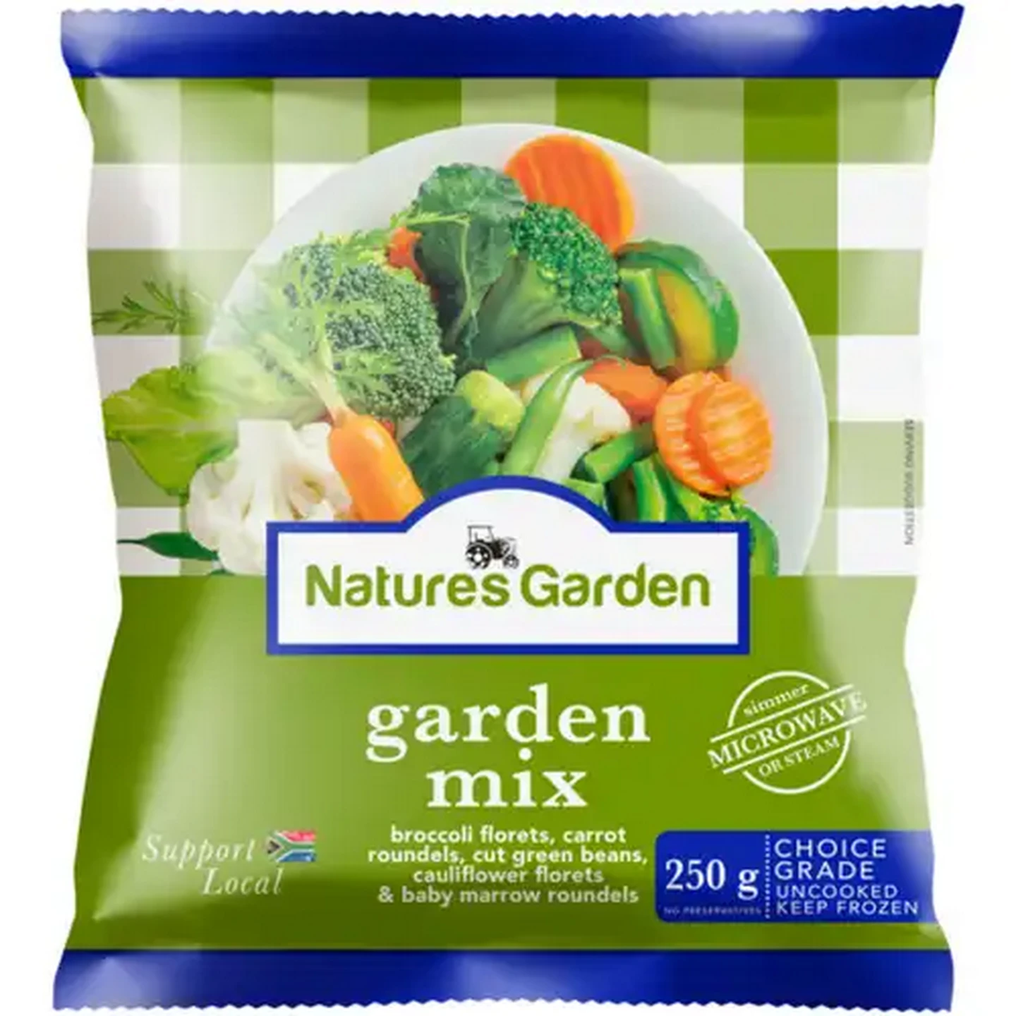 Image of Nature's Garden Frozen Garden Vegetables Mix 250g