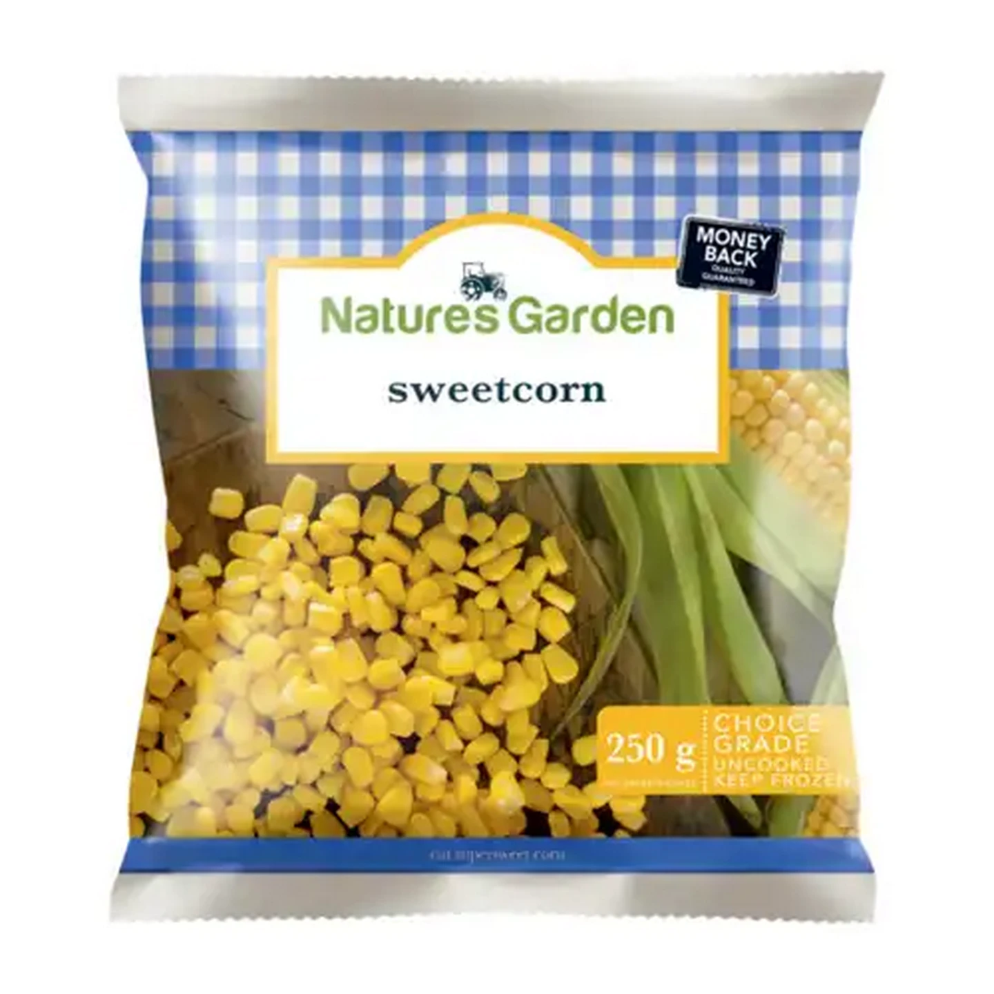 Image of Nature's Garden Frozen Sweetcorn 250g