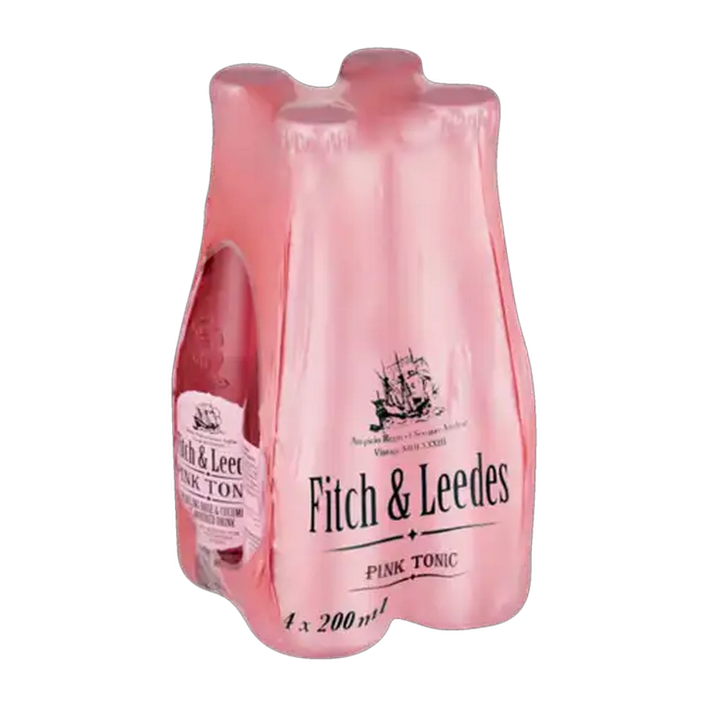 Image of Fitch & Leedes Pink Tonic 4 x 200ml