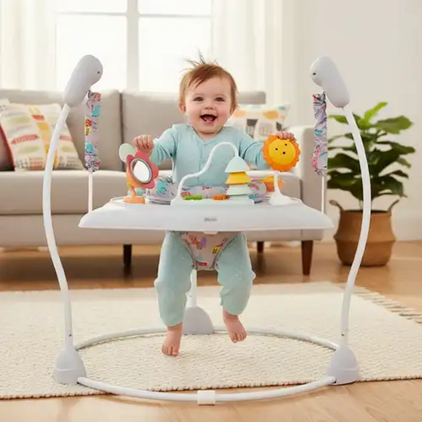 Image of Jolly Tots Grey Activity Jumper 6 Months +