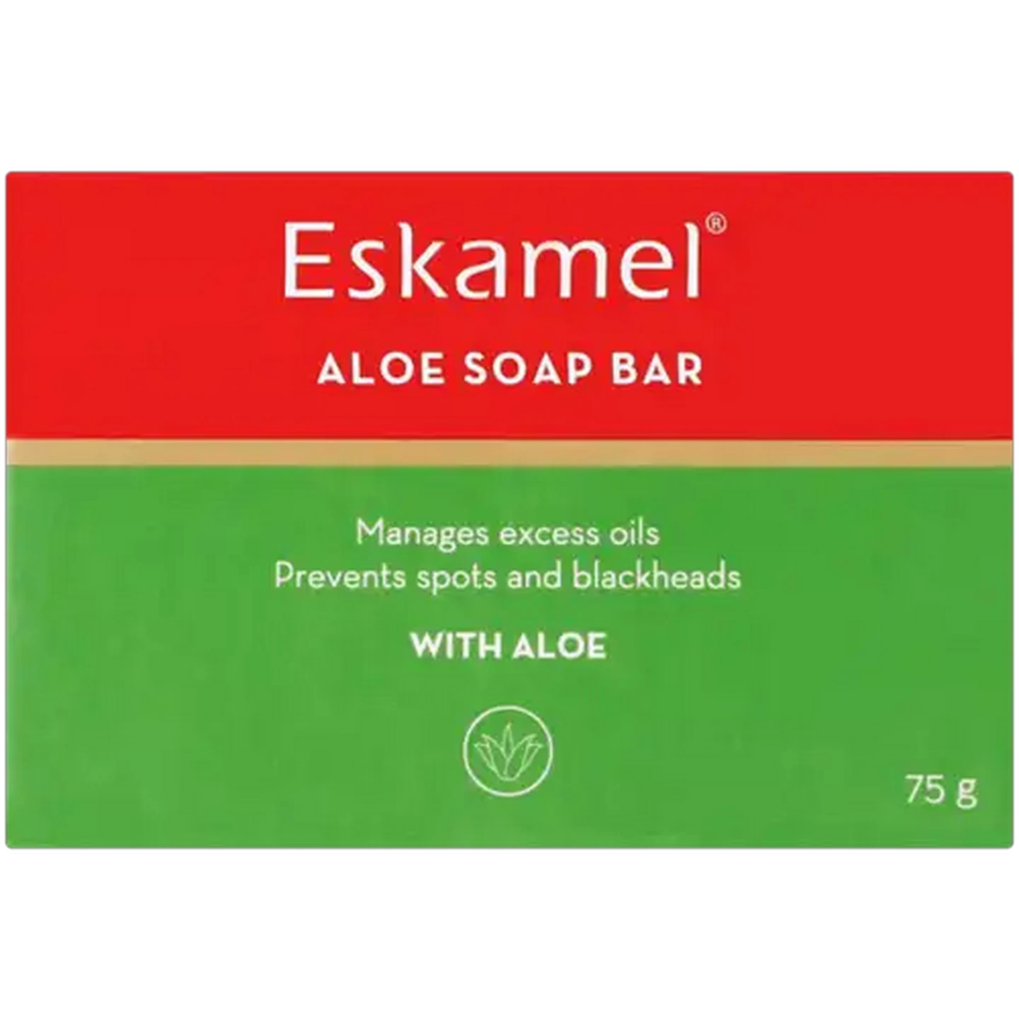 Image of Eskamel Aloe Soap Bar 75g