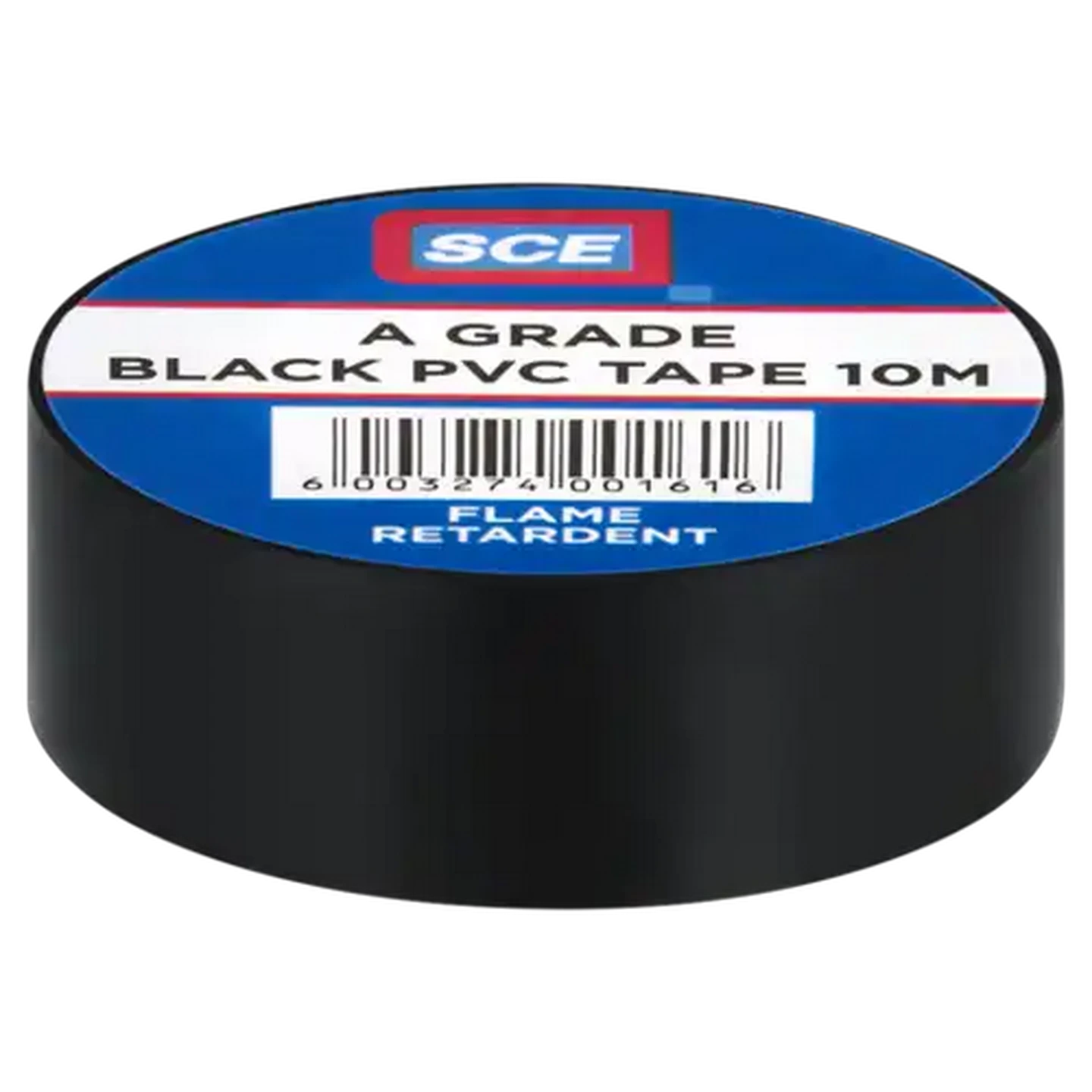 Image of SCE Black Insulation Tape Roll 10m