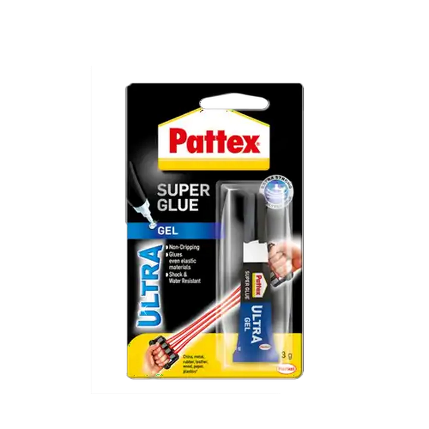 Image of Pattex Ultra Gel Super Glue 3g
