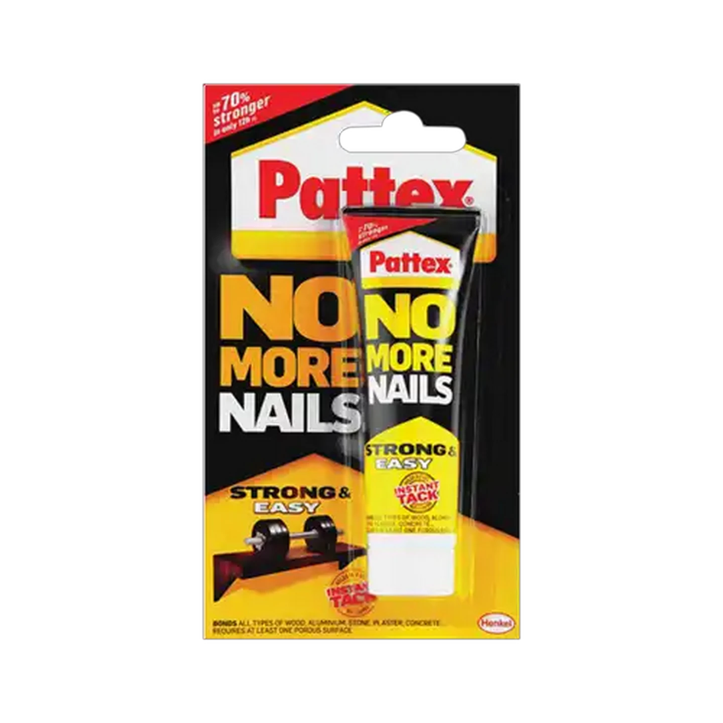 Image of Pattex No More Nails Strong & Easy Construction Adhesive 50g