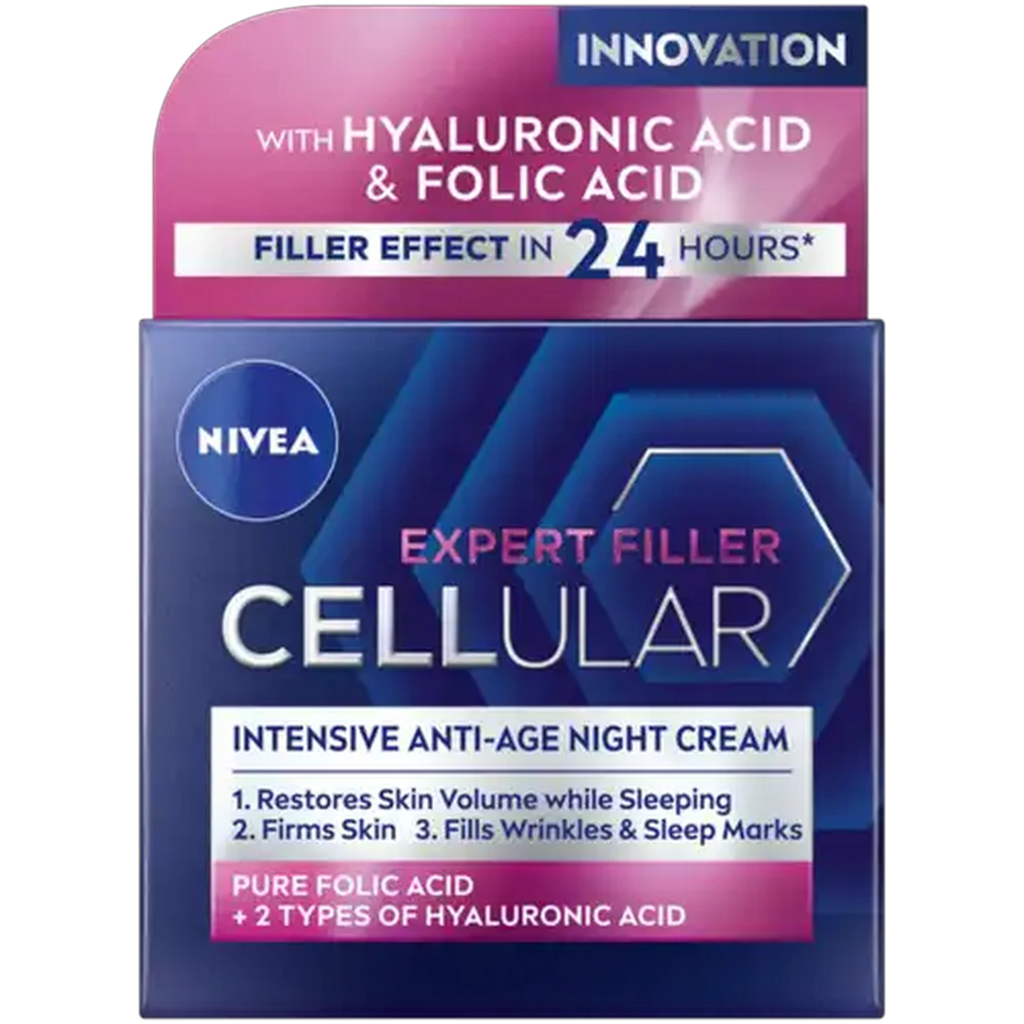 Image of NIVEA Cellular Expert Filler Intensive Anti-Age Night Cream 50ml