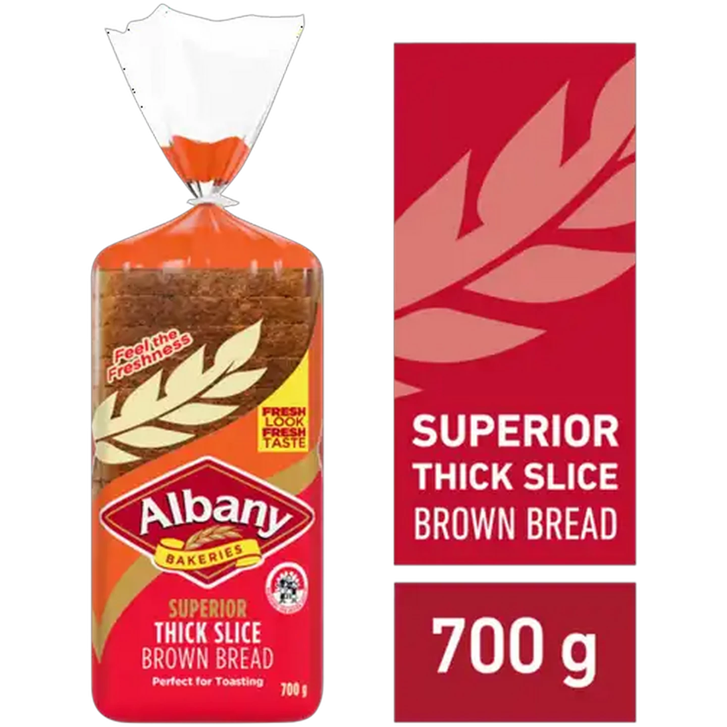 Image of Albany Superior Thick Slice Brown Bread 700g