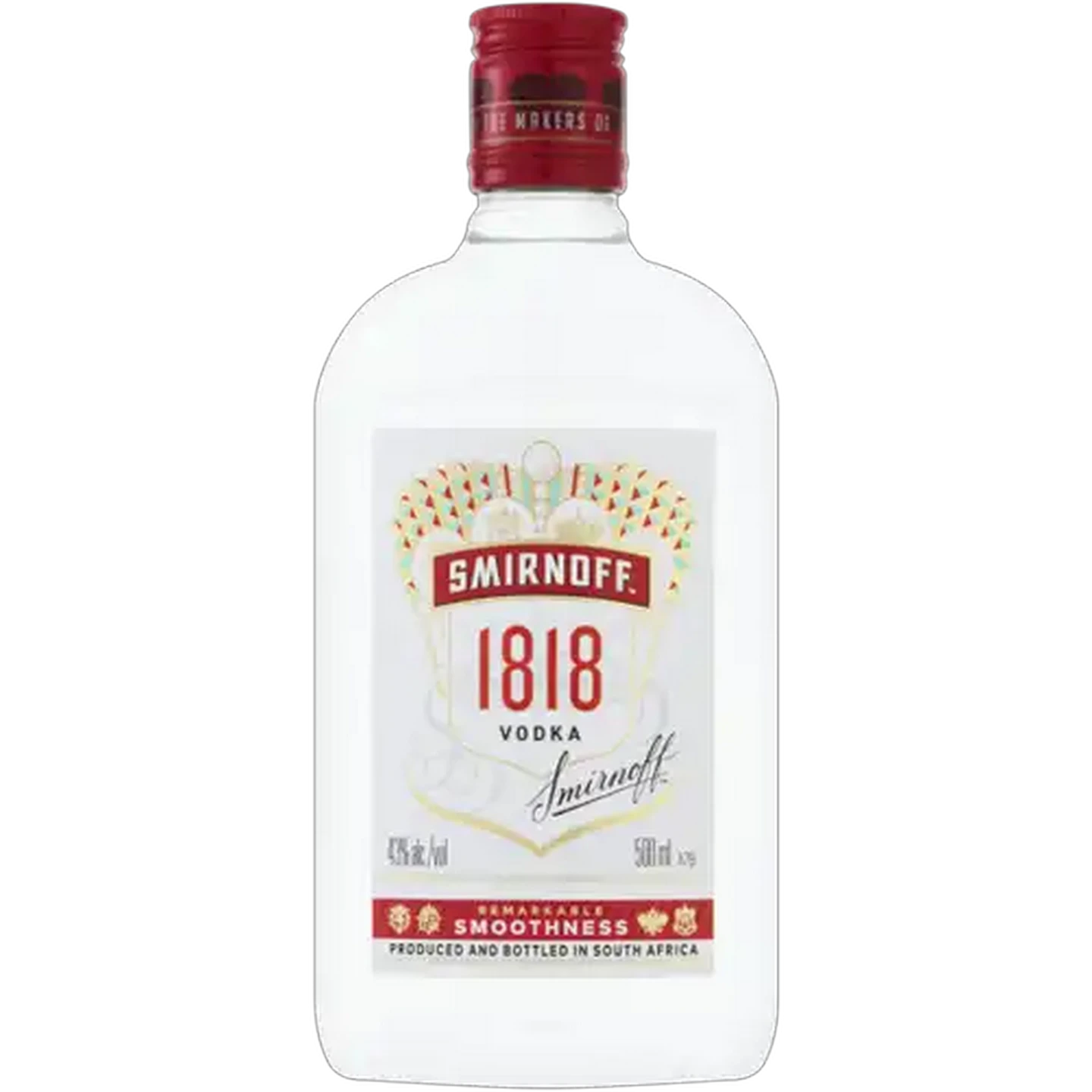 Image of Smirnoff 1818 Vodka Bottle 500ml