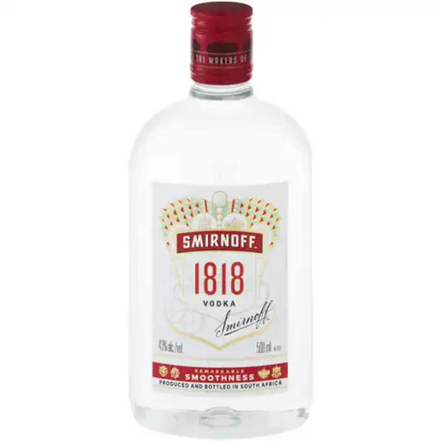 Image of Smirnoff 1818 Vodka Bottle 500ml
