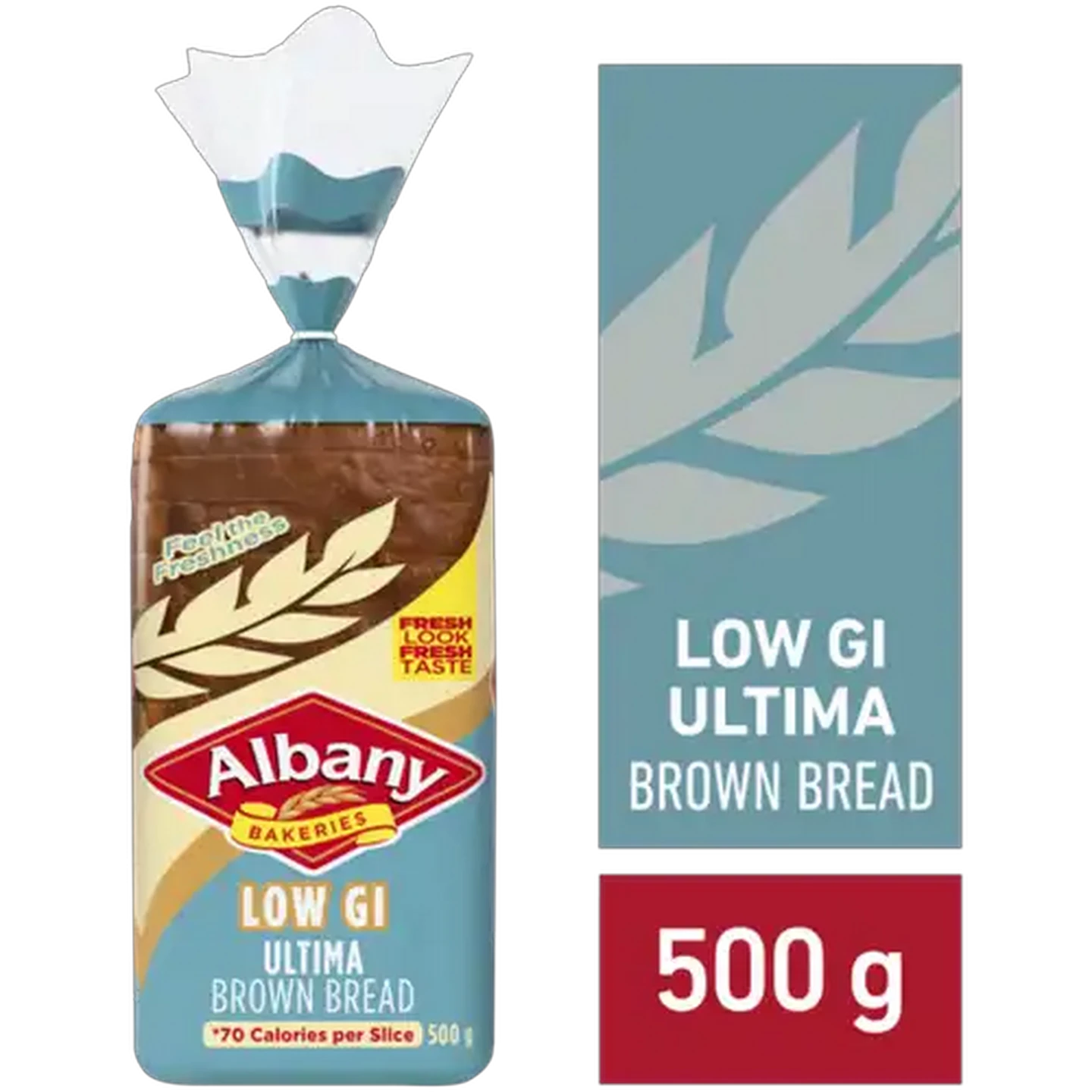Image of Albany Low GI Ultima Brown Bread 500g