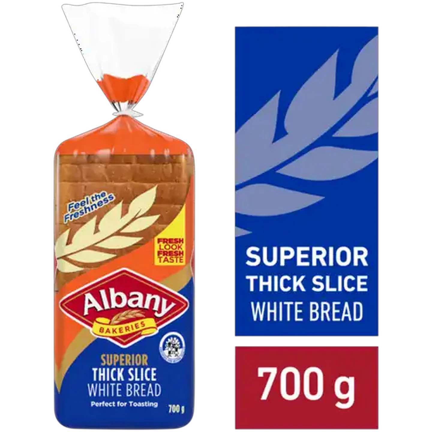 Image of Albany Superior Thick Slice Thick Slice White Bread 700g