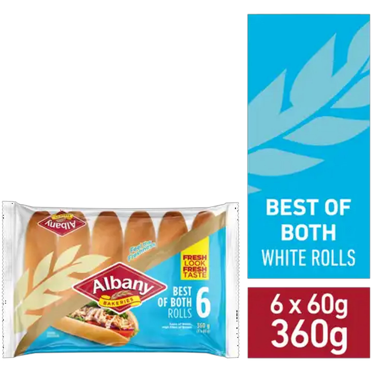 Image of Albany Superior Best of Both Rolls 6-Pack