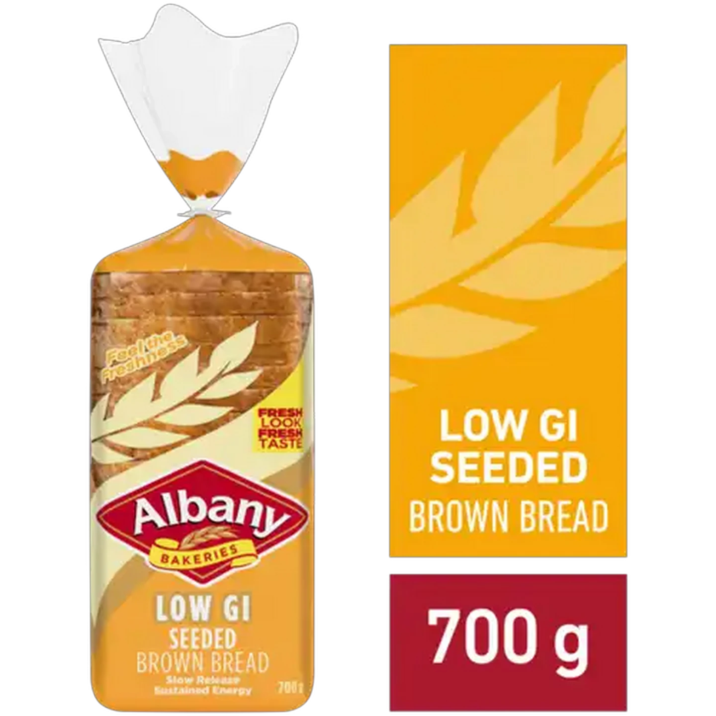 Image of Albany Low GI Seeded Brown Bread 700g