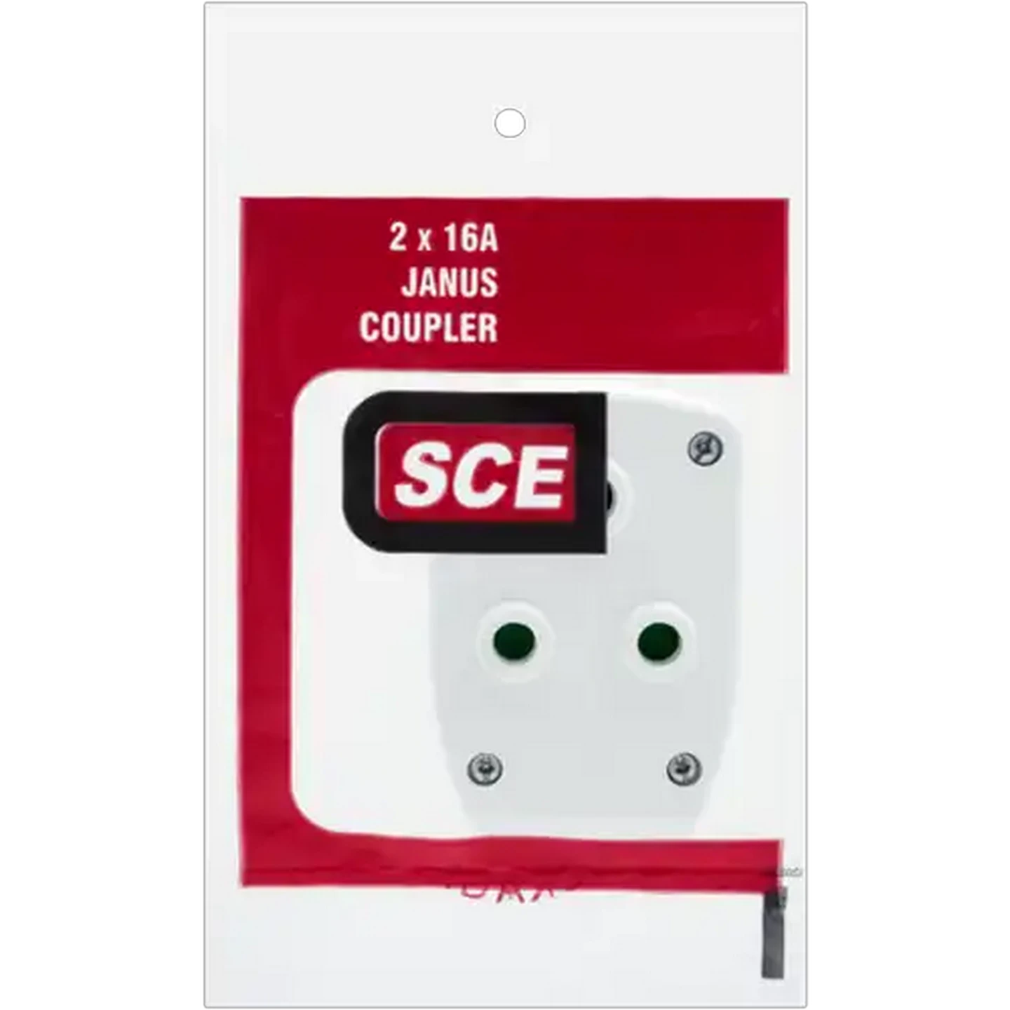 Image of SCE White2 Way Janus Coupler