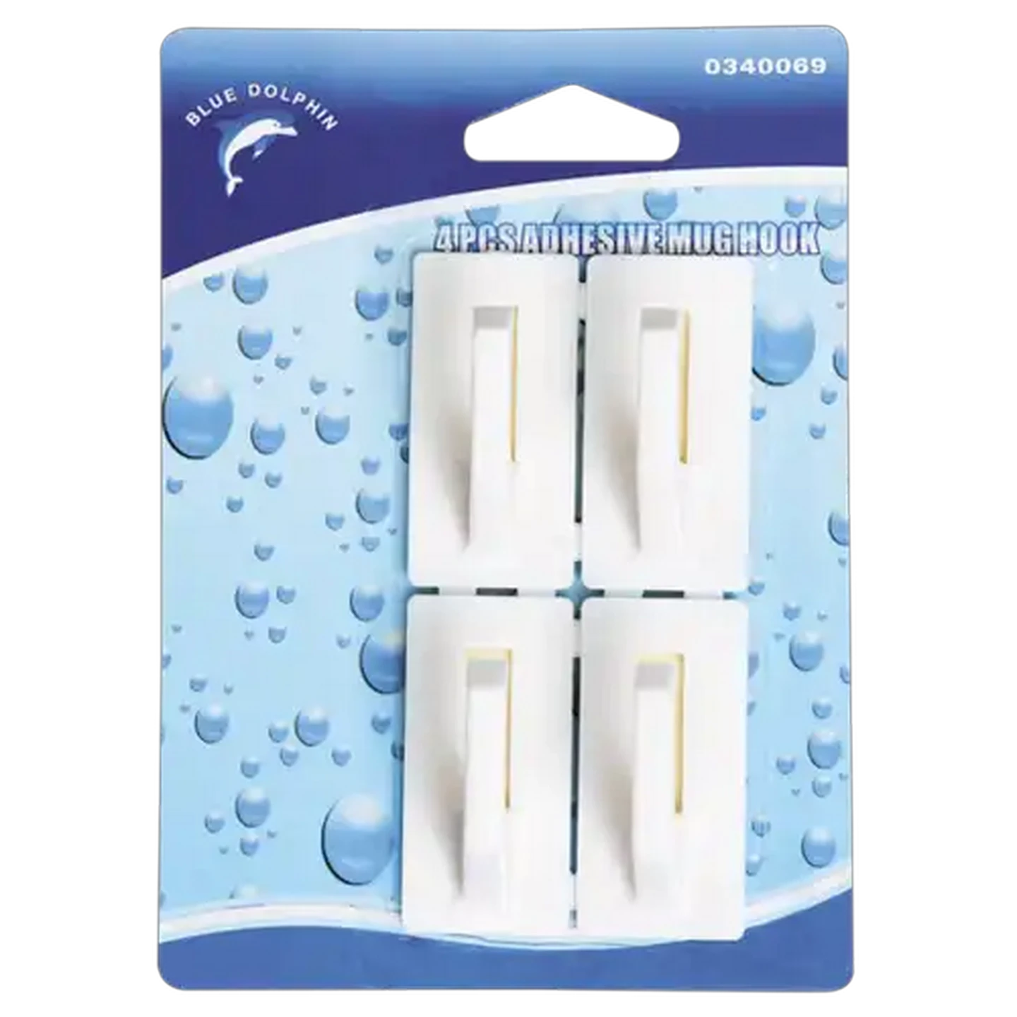 Image of Blue Dolphin Mug Hooks 4 Piece