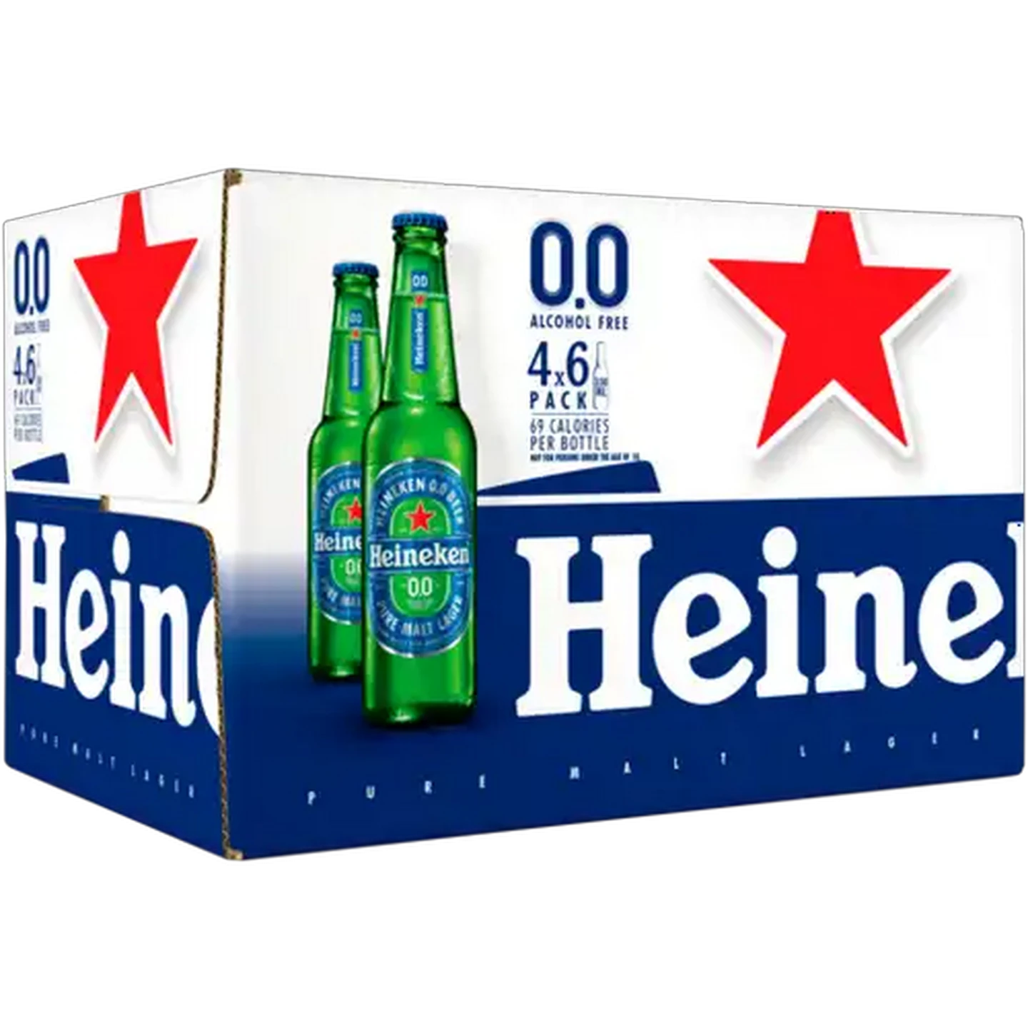 Image of Heineken Non-Alcoholic Beer Bottles 24 x 330ml