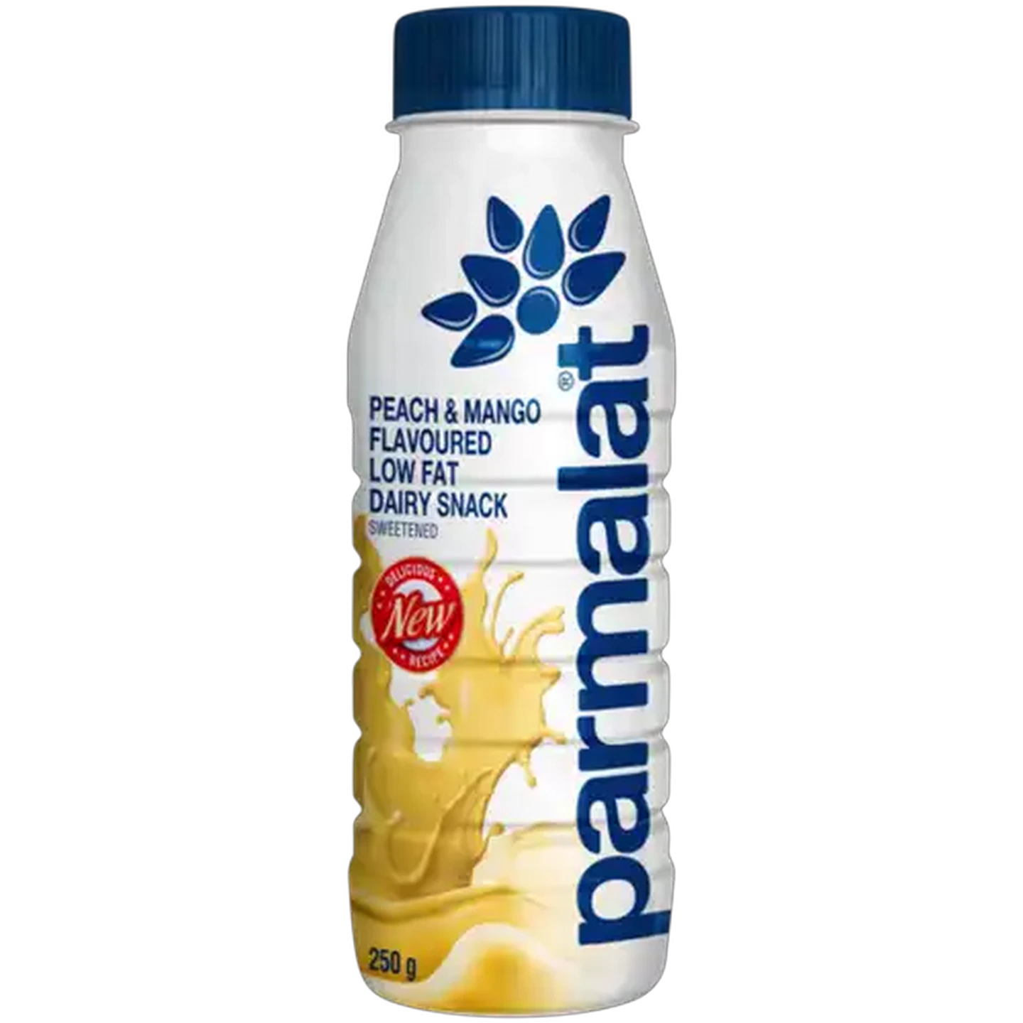 Image of Parmalat Double Cream Peach & Mango Flavoured Drinking Yoghurt 250g