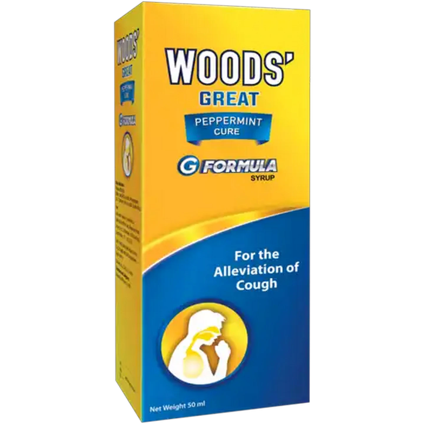 Image of WOODS' Great Peppermint Cure G Formula Cough Syrup 50ml
