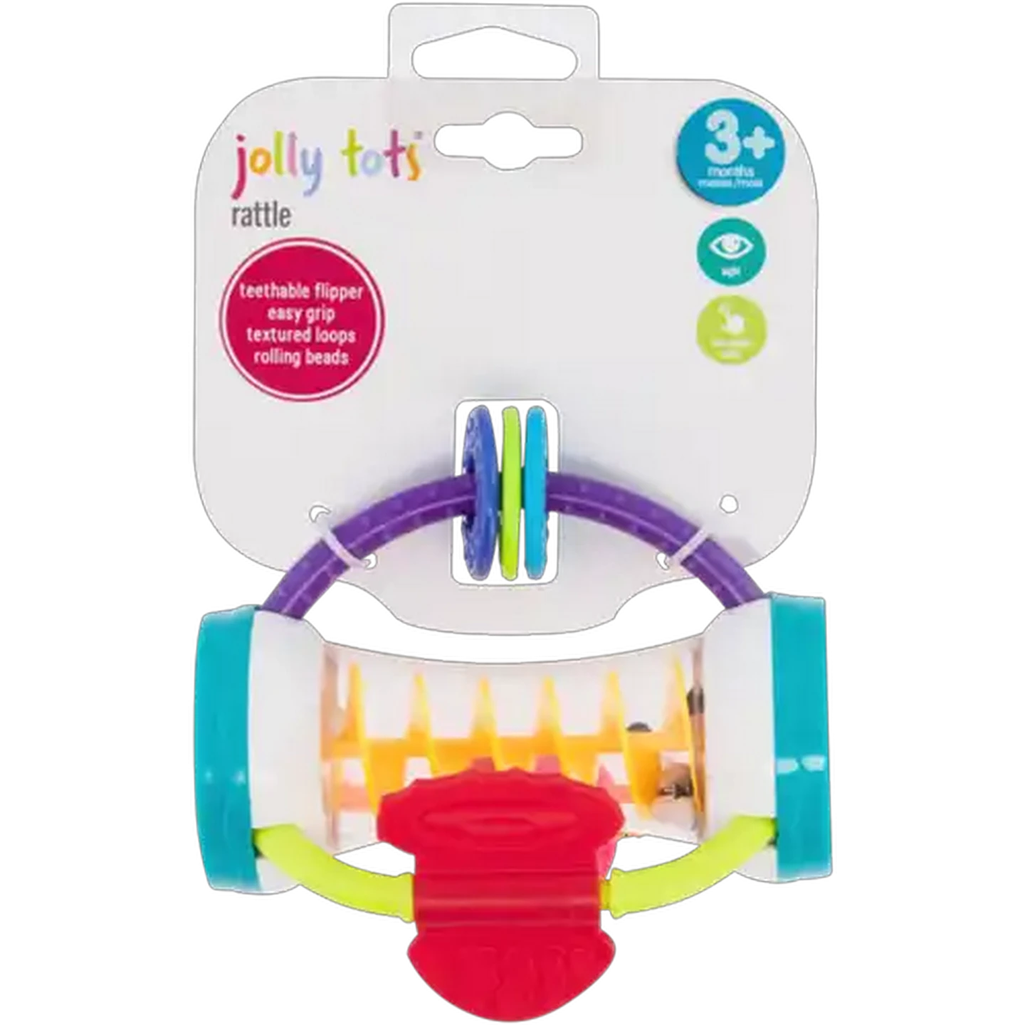 Image of Jolly Tots Multicoloured Rattle