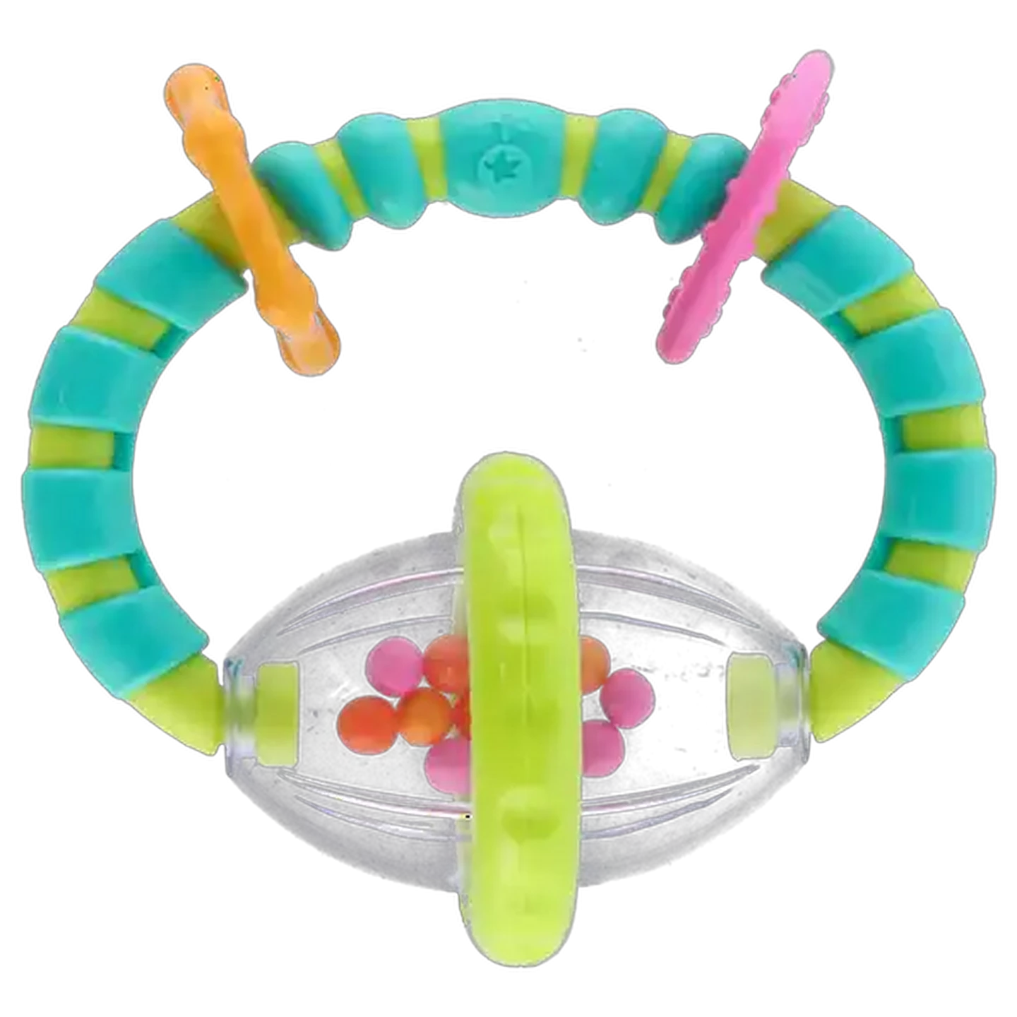 Image of Bright Starts Grab & Spin Rattle 3 Months+