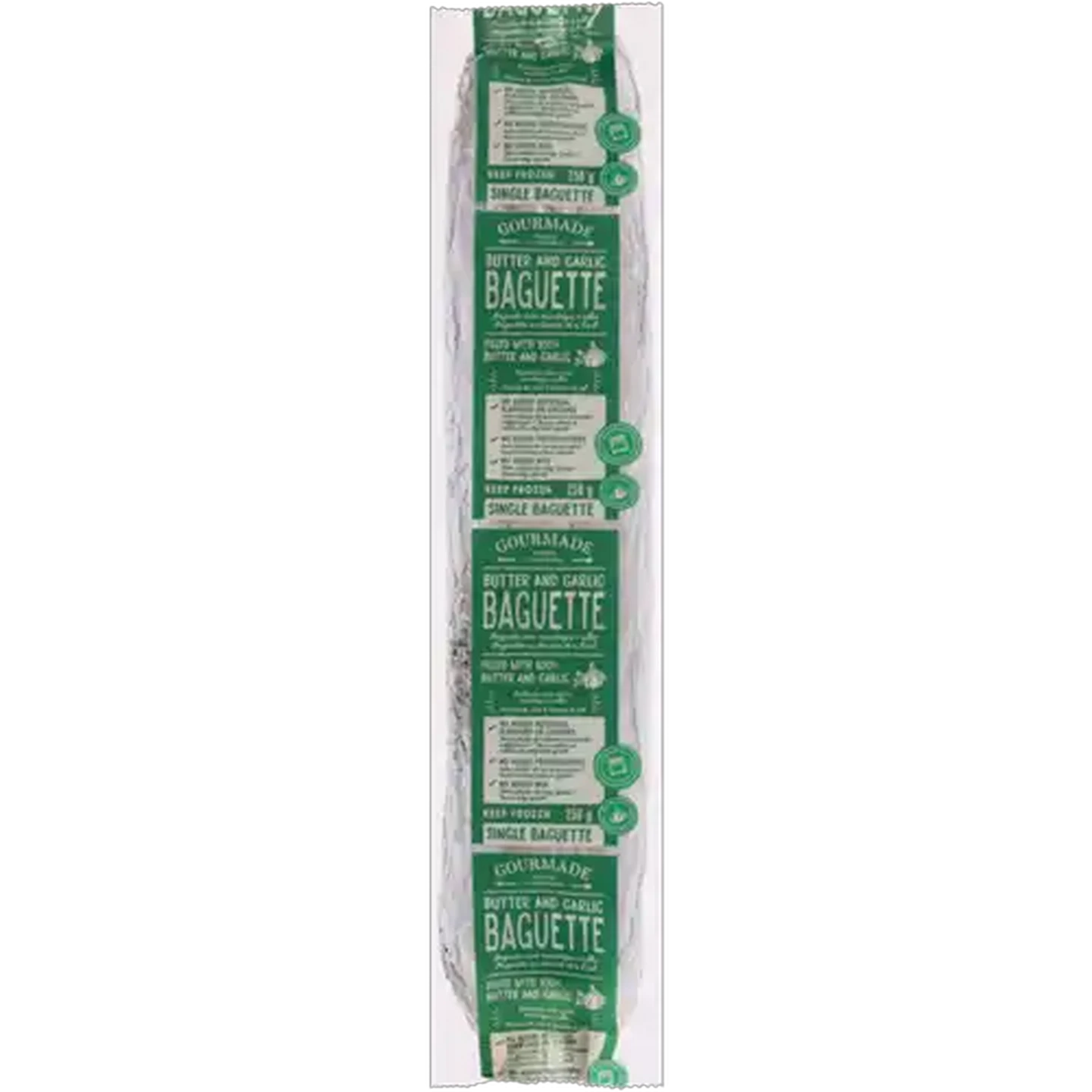 Image of Gourmade Frozen Butter & Garlic Baguette 250g