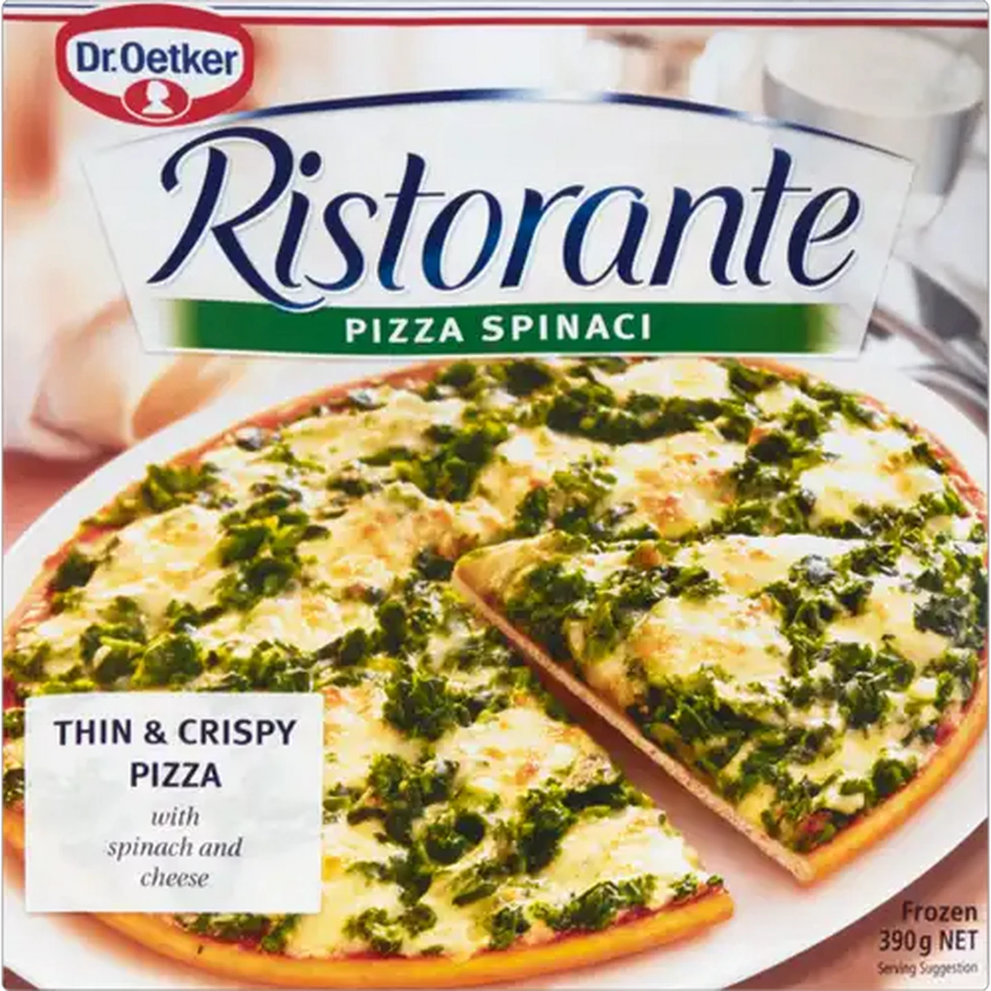 Image of Dr. Oetker Frozen Ristorante Spinaci Pizza 390g