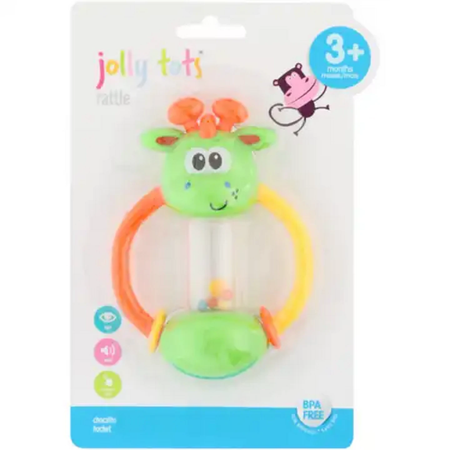 Image of Jolly Tots Rattle 3 Months+