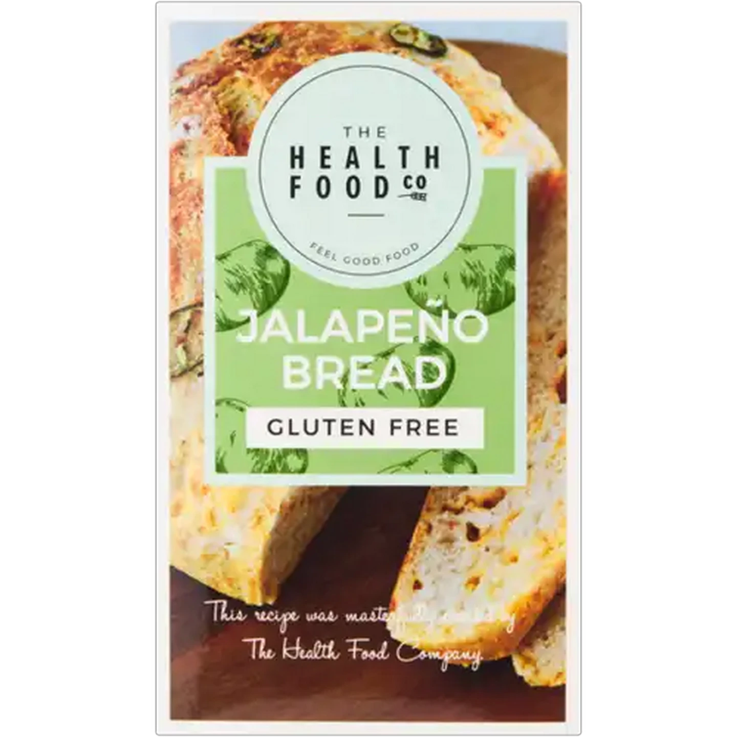 Image of The Health Food Company Frozen Gluten Free Jalapeno Bread 400g