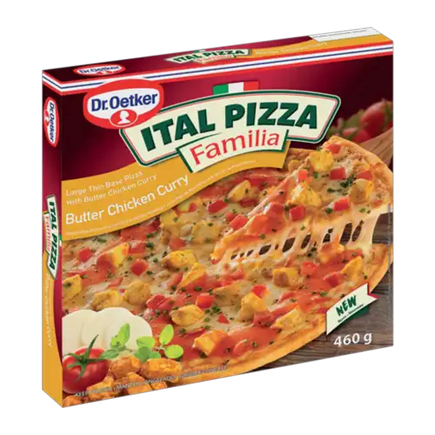 Image of Dr. Oetker Frozen Ital Pizza Familia Butter Chicken Curry Pizza 460g