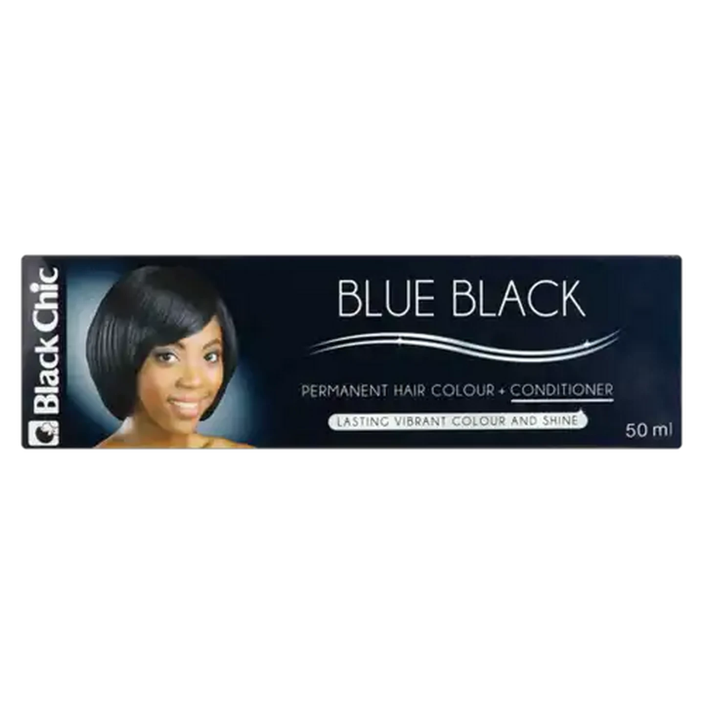 Image of Black Chic Blue Black Hair Colour Cream 50ml