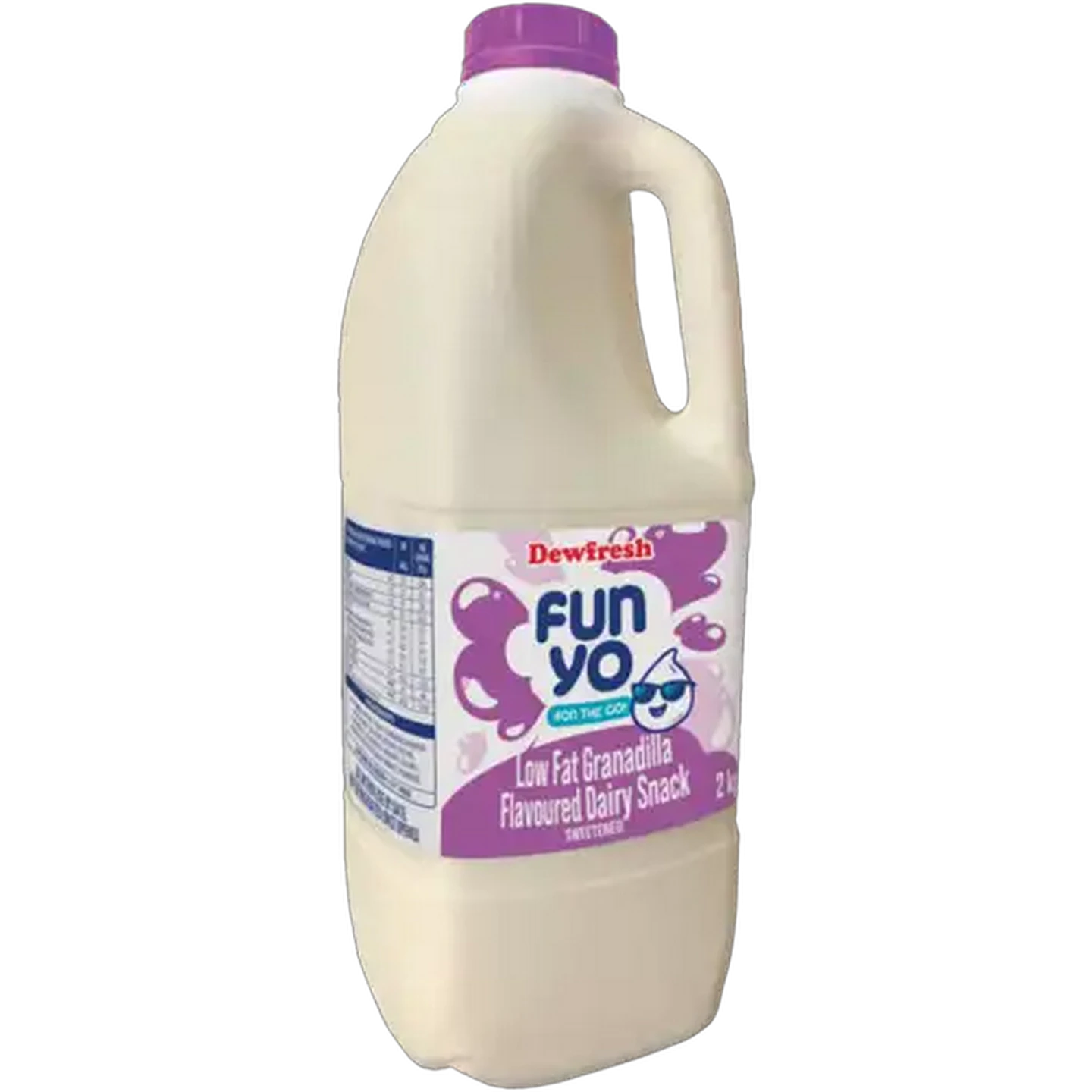 Image of Dewfresh FunYo Granadilla Flavoured Low Fat Dairy Snack 2kg