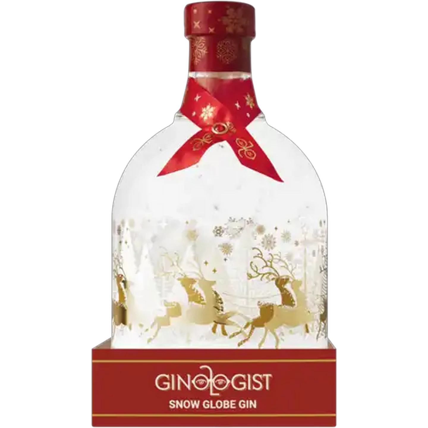Image of Ginologist Snow Globe Gin Gift Pack Bottle 750ml