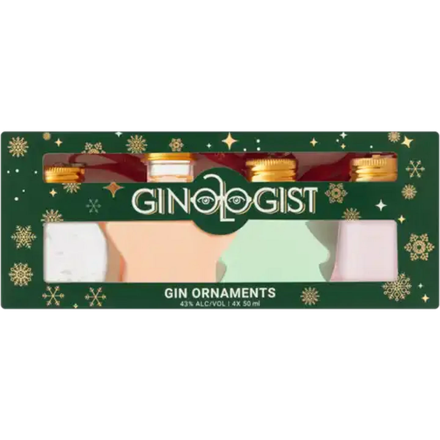 Image of Ginologist Gin Ornaments Gift Pack 50ml