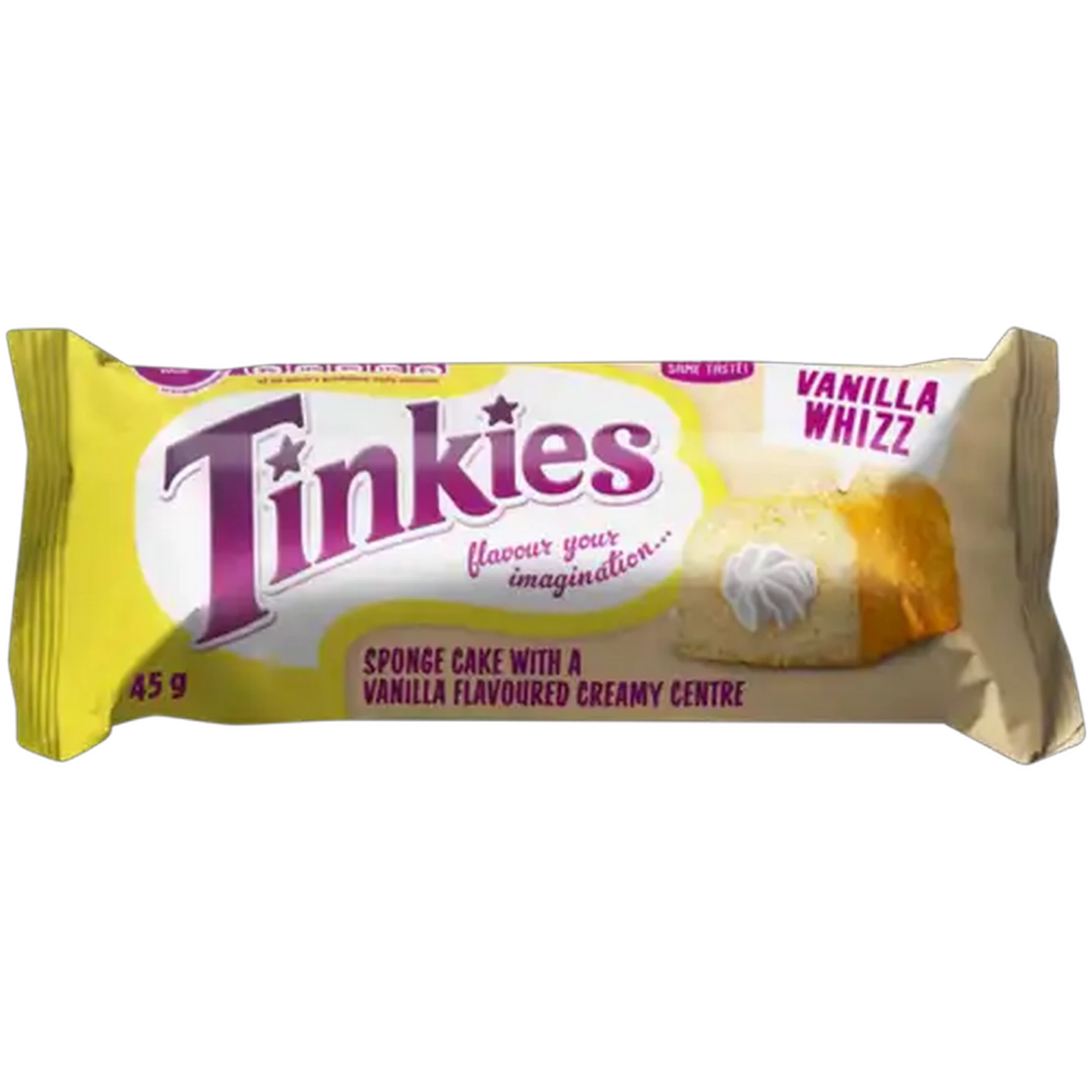 Image of Tinkies Vanilla Whizz Sponge Cake 45g