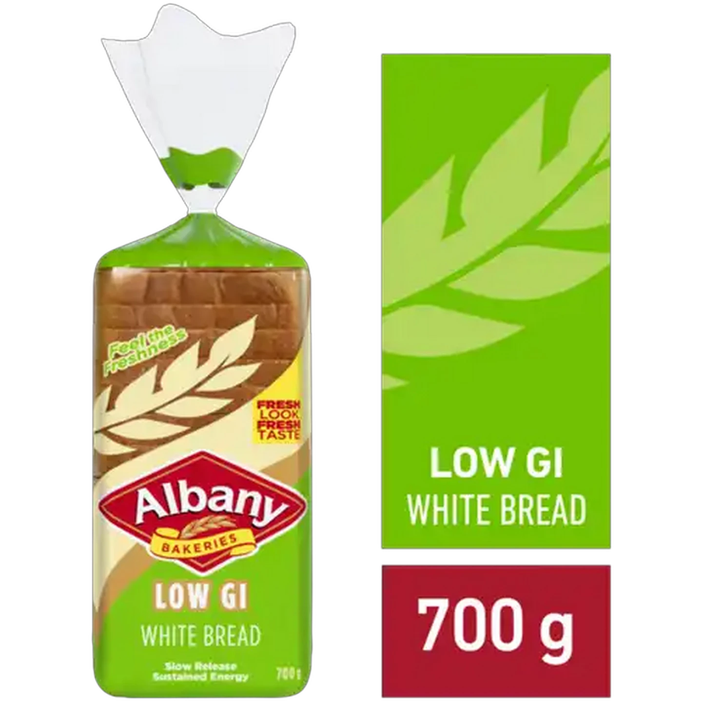 Image of Albany Low GI White Bread 700g