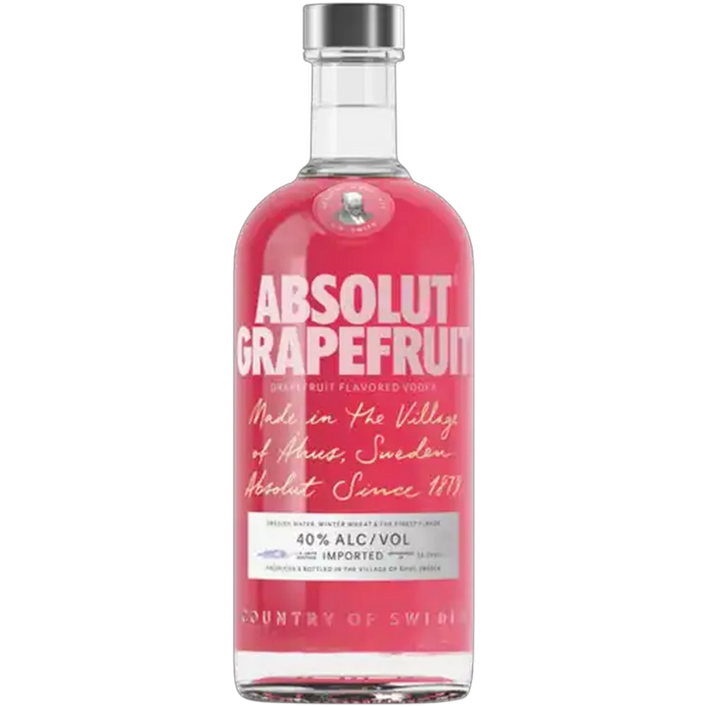 Image of Absolut Grapefruit Vodka Bottle 750ml
