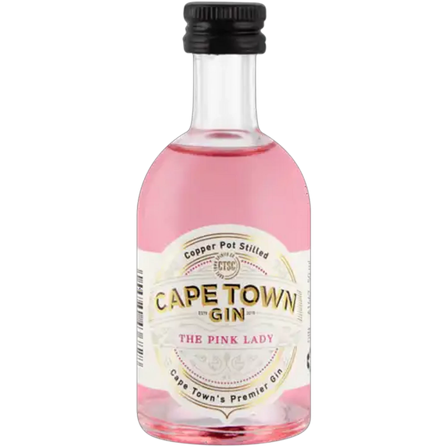 Image of Cape Town Gin The Pink Lady Gin Bottle 50ml