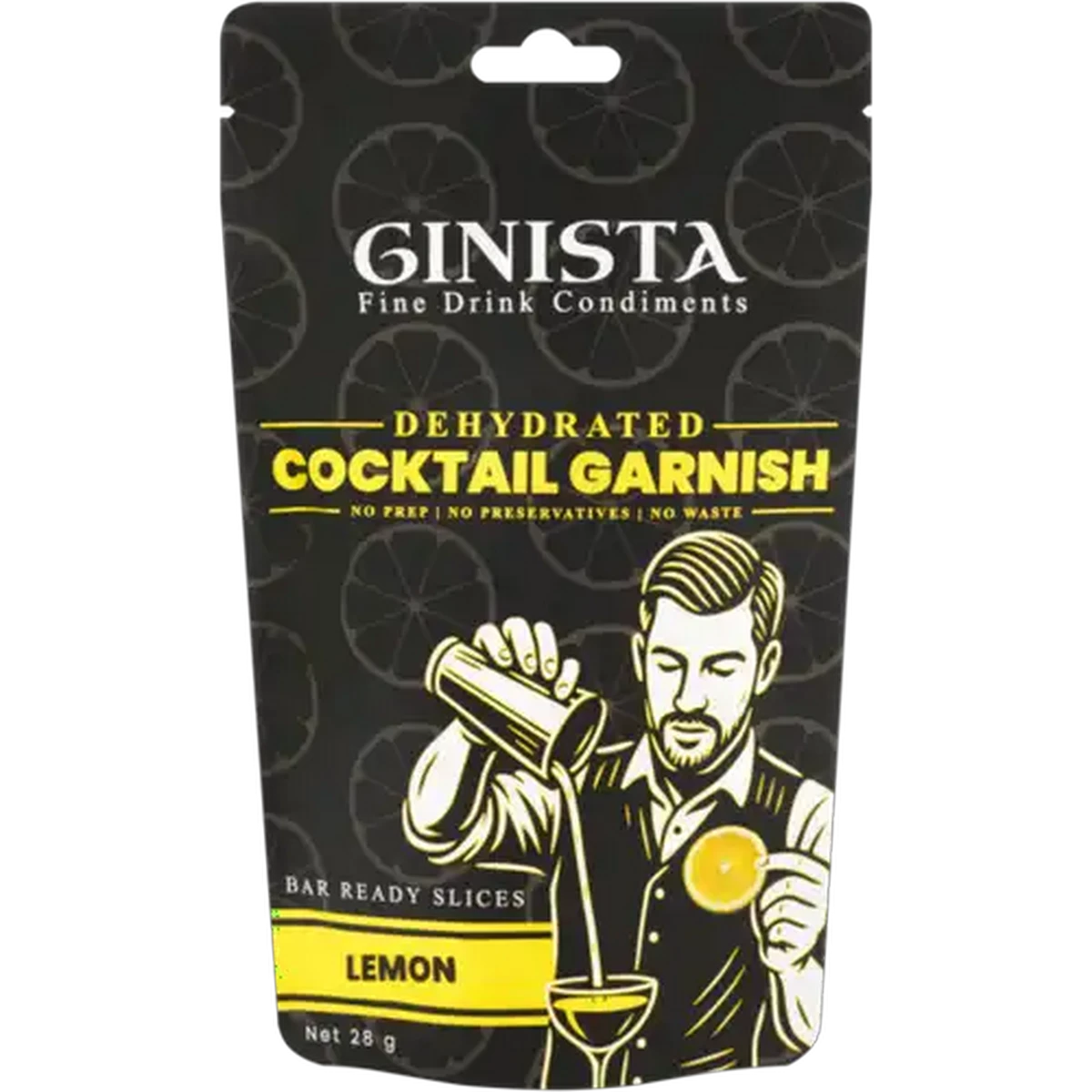 Checkers Sixty60 | Ginista Dehydrated Cocktail Lemon Garnish
