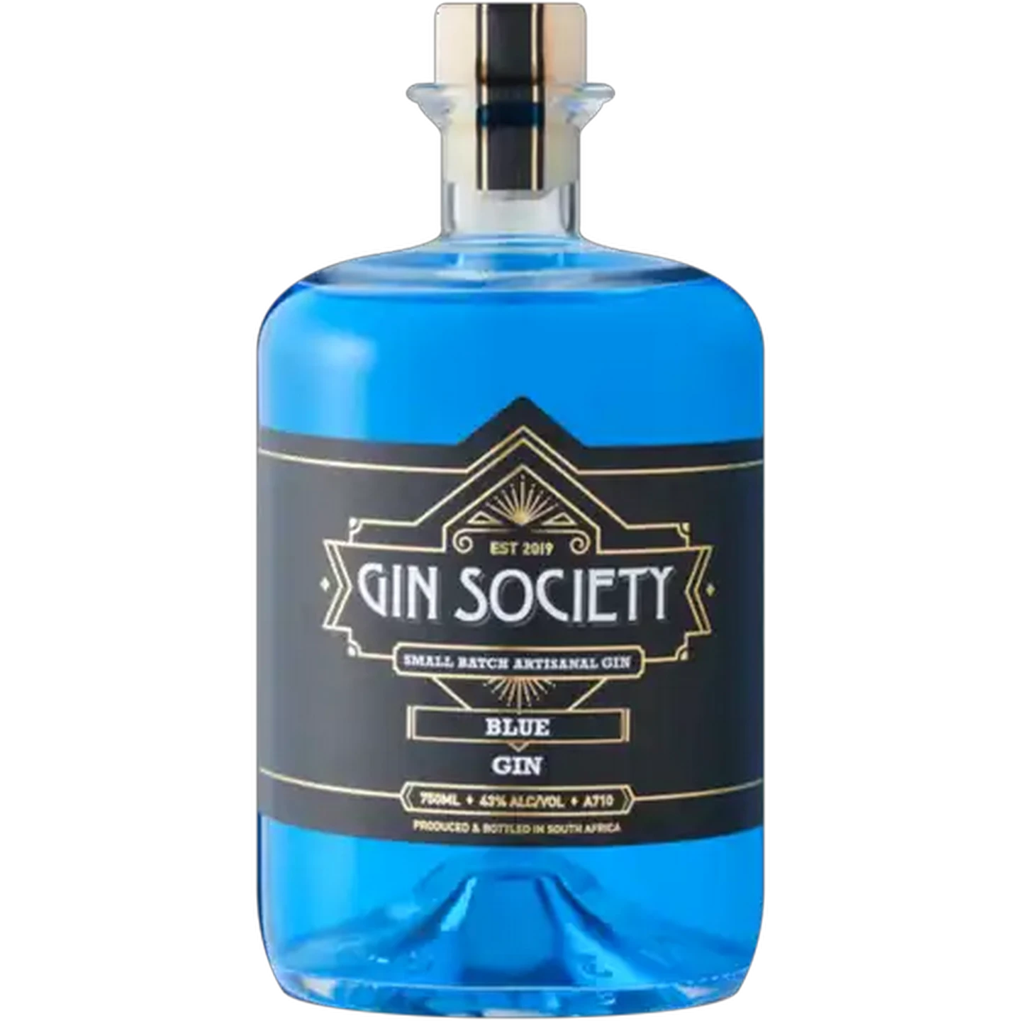 Image of Gin Society Blue Gin Bottle 750ml