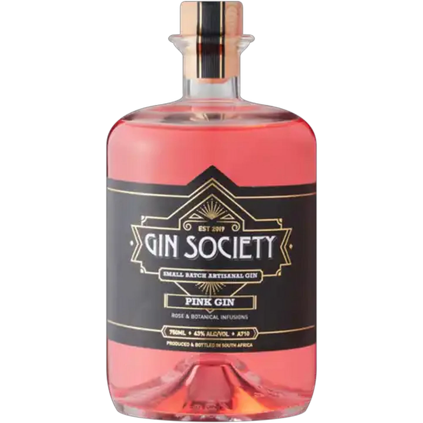 Image of Gin Society Pink Gin Bottle 750ml