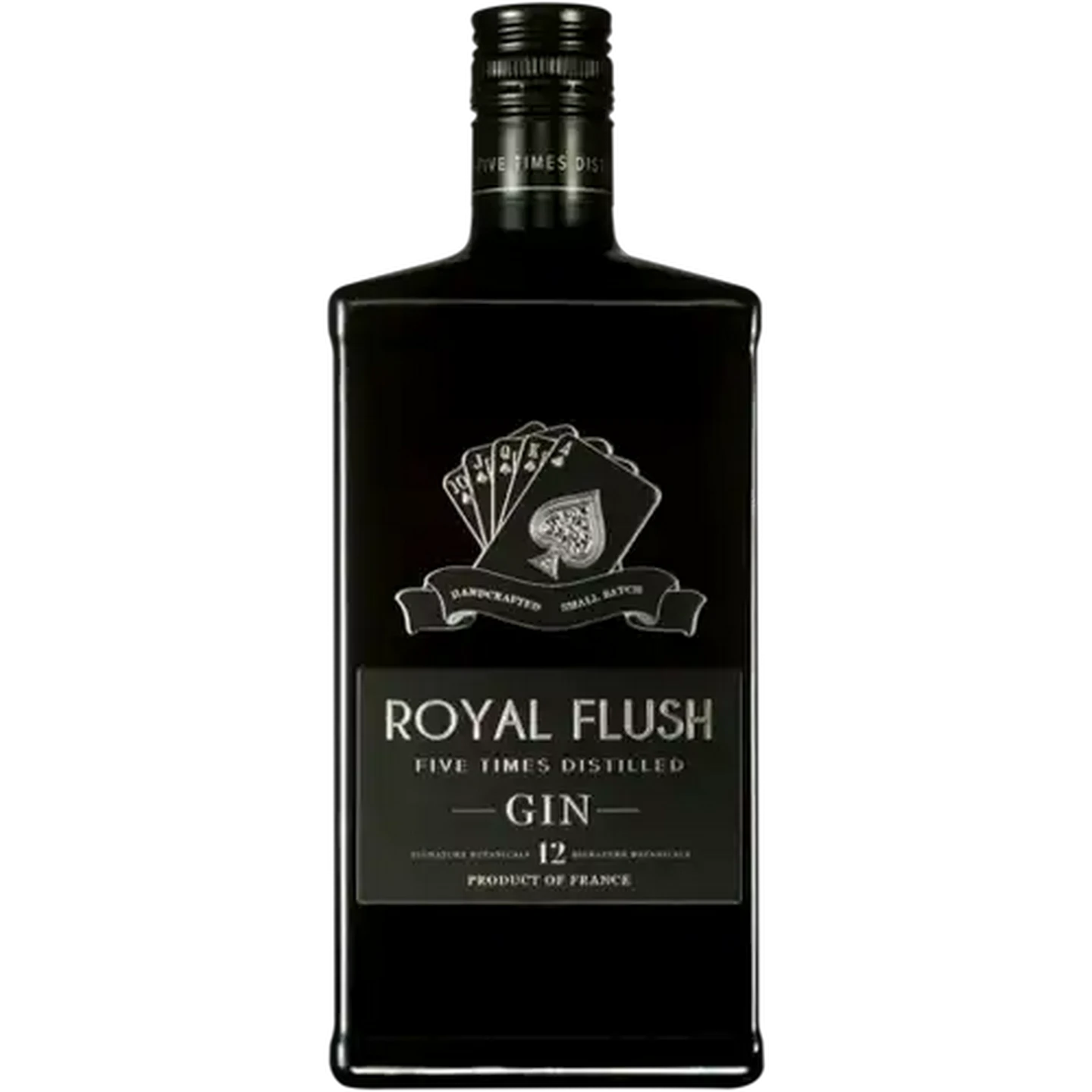 Image of Royal Flush Signature Botanicals 12 Gin Bottle 750ml