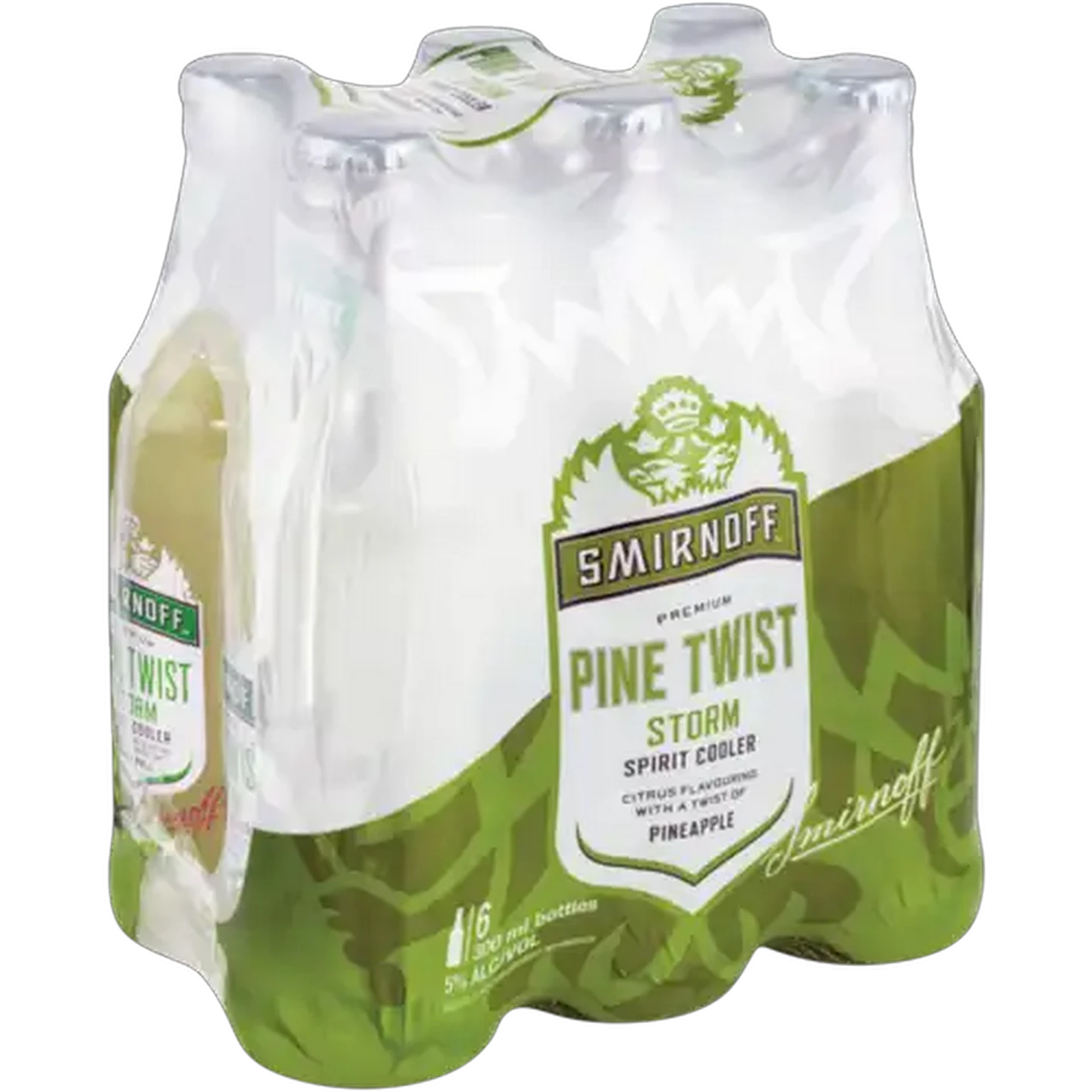 Image of Smirnoff Ice Pine Twist Spirit Cooler Bottles 6 x 300ml