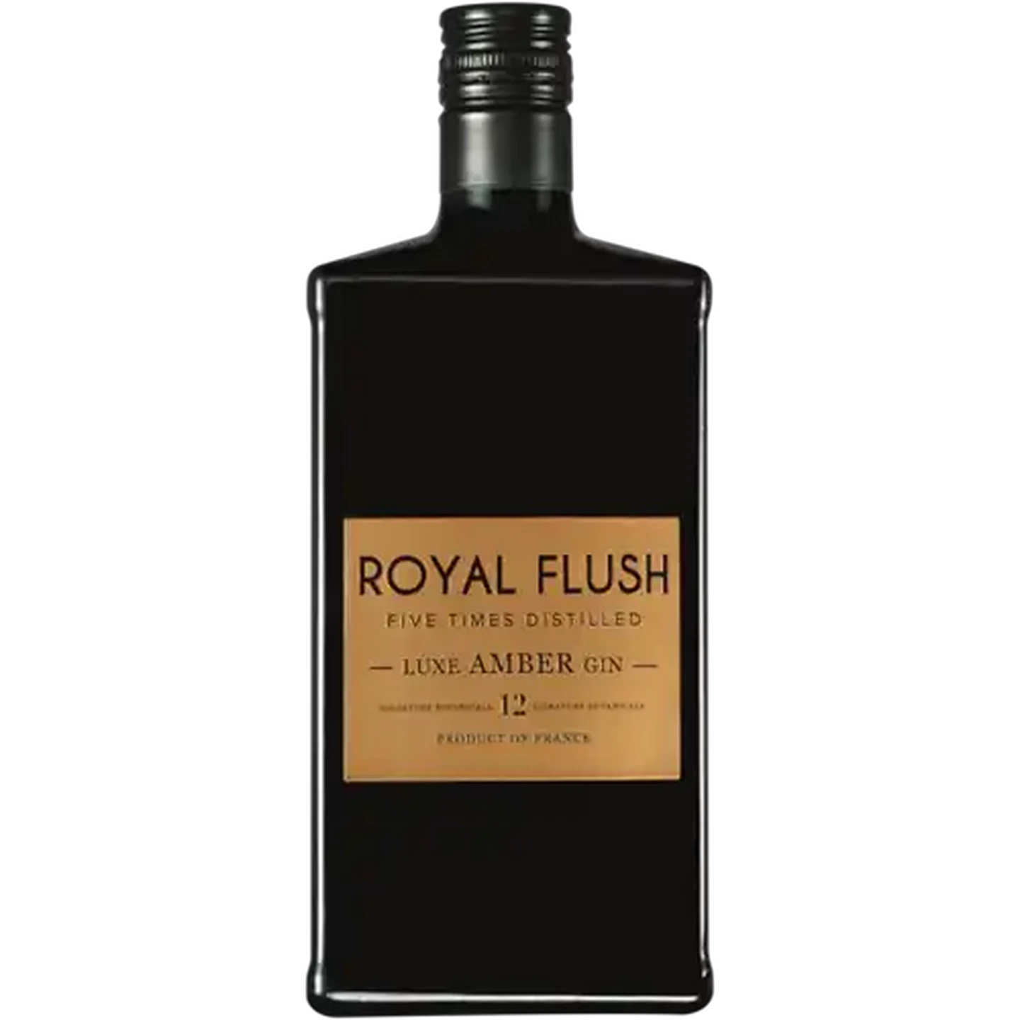 Image of Royal Flush Luxe Amber Gin Bottle 750ml