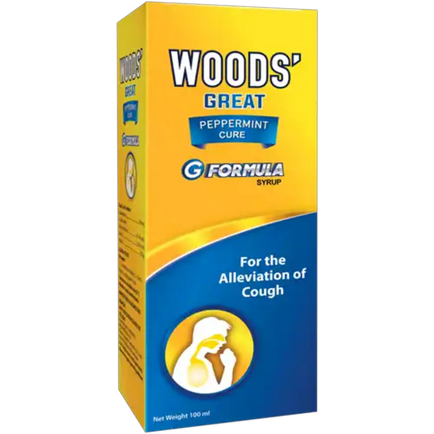 Image of WOODS' Great Peppermint Cure G Formula Cough Syrup 100ml