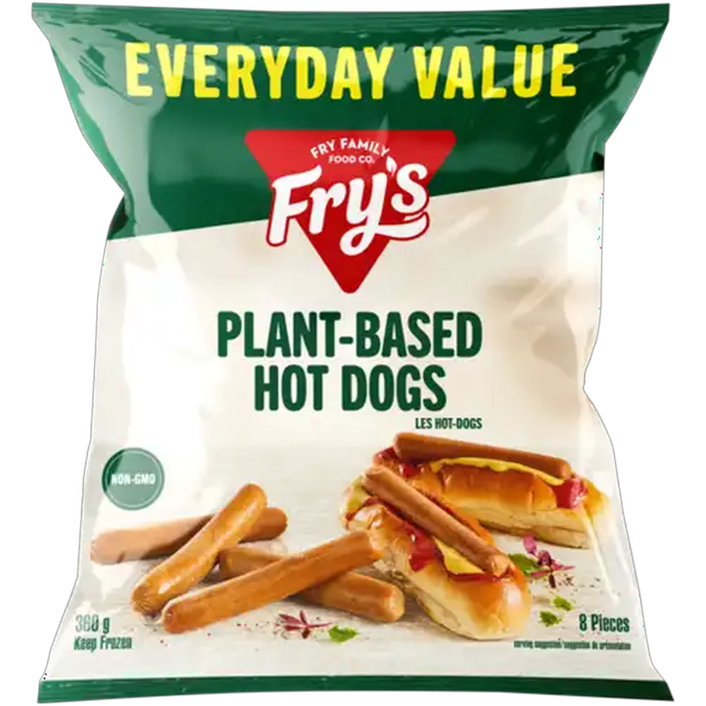 Image of Fry's Frozen Plant-Based Hot Dogs 8-Pack