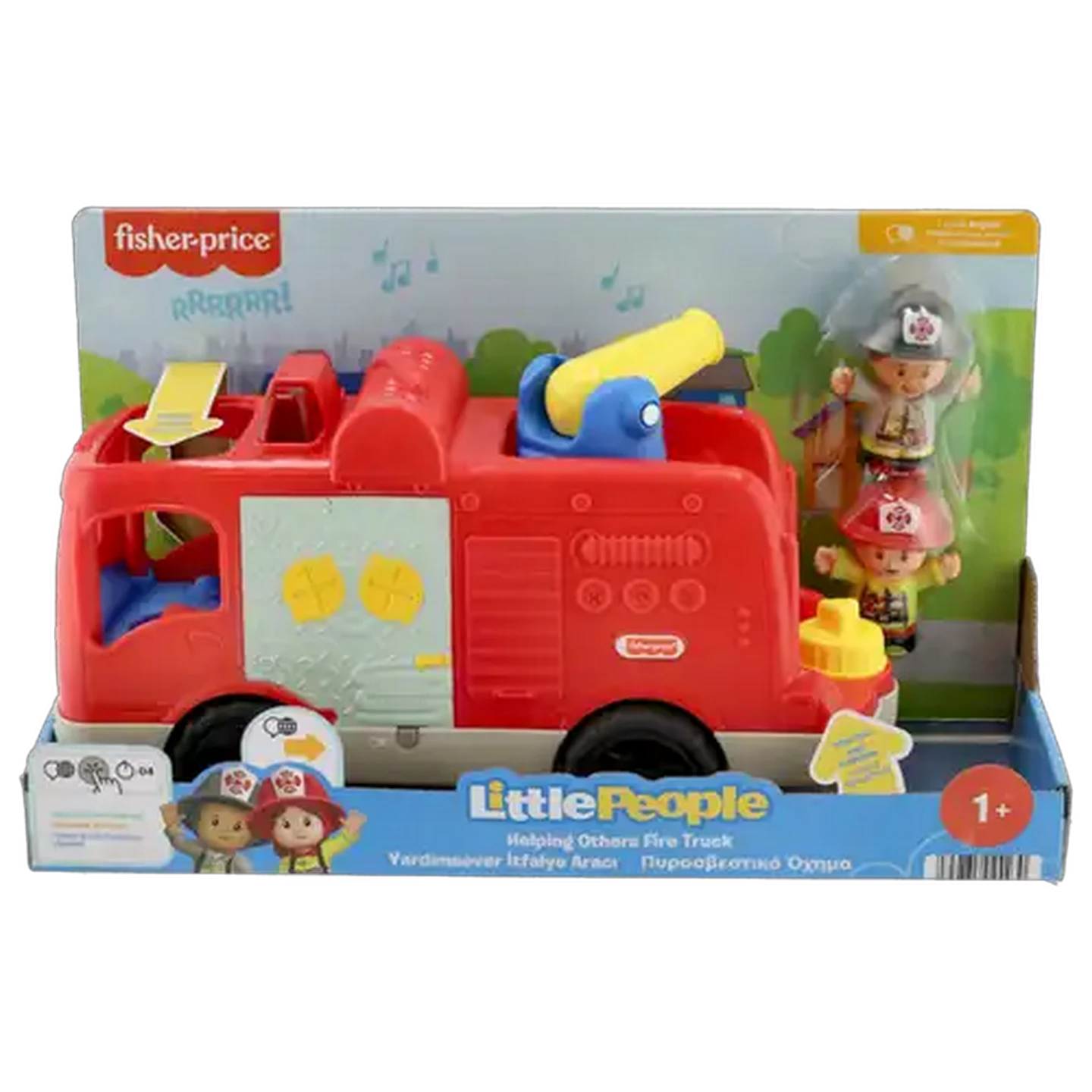Image of Fisher-Price Helping Fire Truck 12 Months +