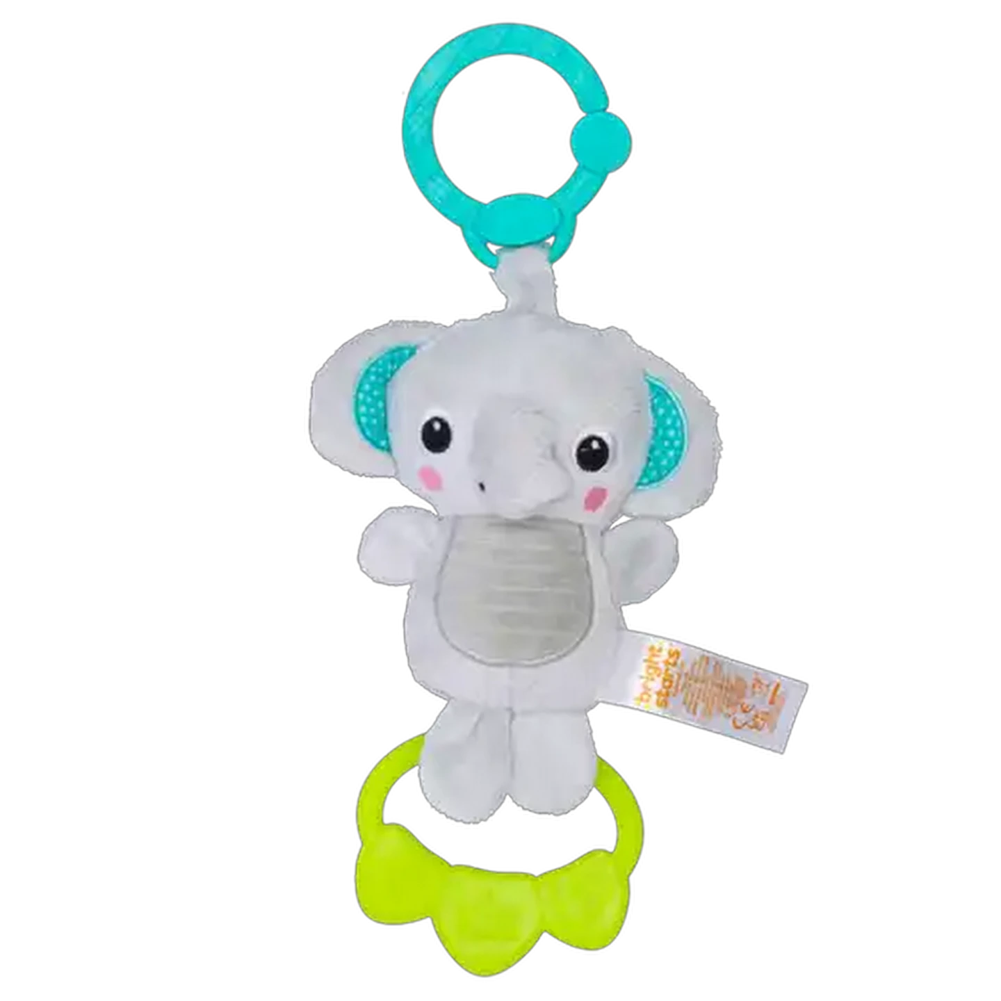 Image of Bright Starts Grey Elephant Tug Tunes 0 Months+