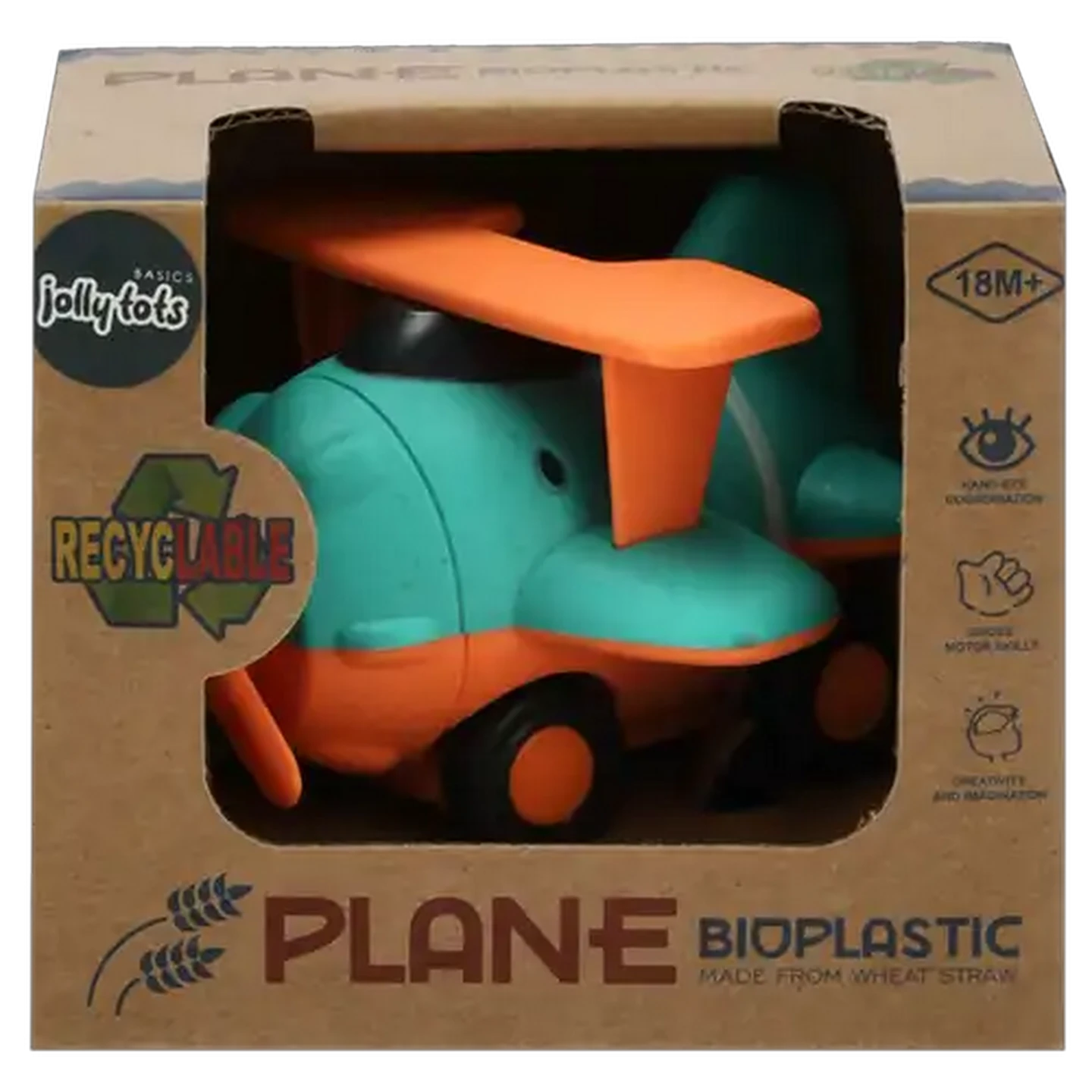 Image of Jolly Tots Eco Plane (Type May Vary)